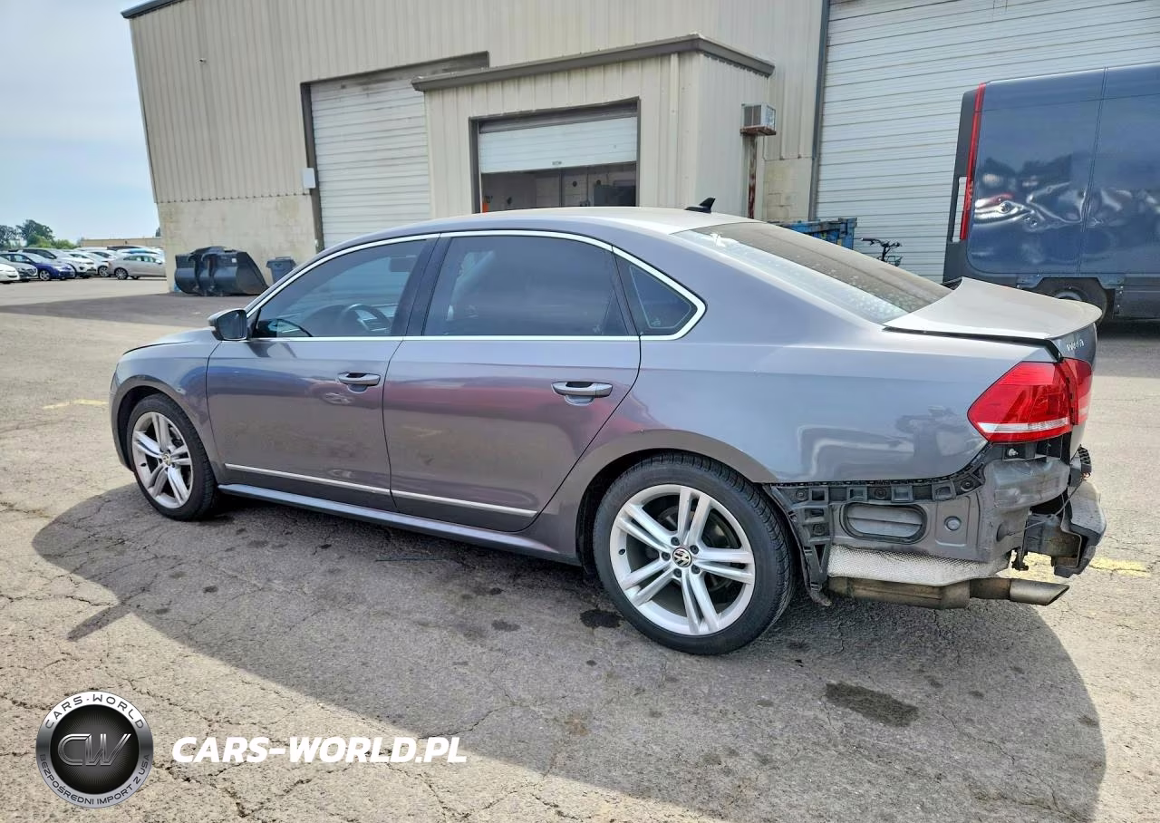 2014 Volkswagen Passat Sel VIN:1VWCT7A35EC095356 - 2