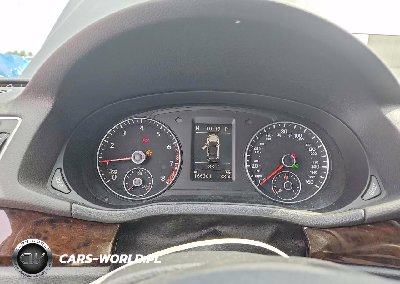 2014 Volkswagen Passat Sel VIN:1VWCT7A35EC095356 - 9