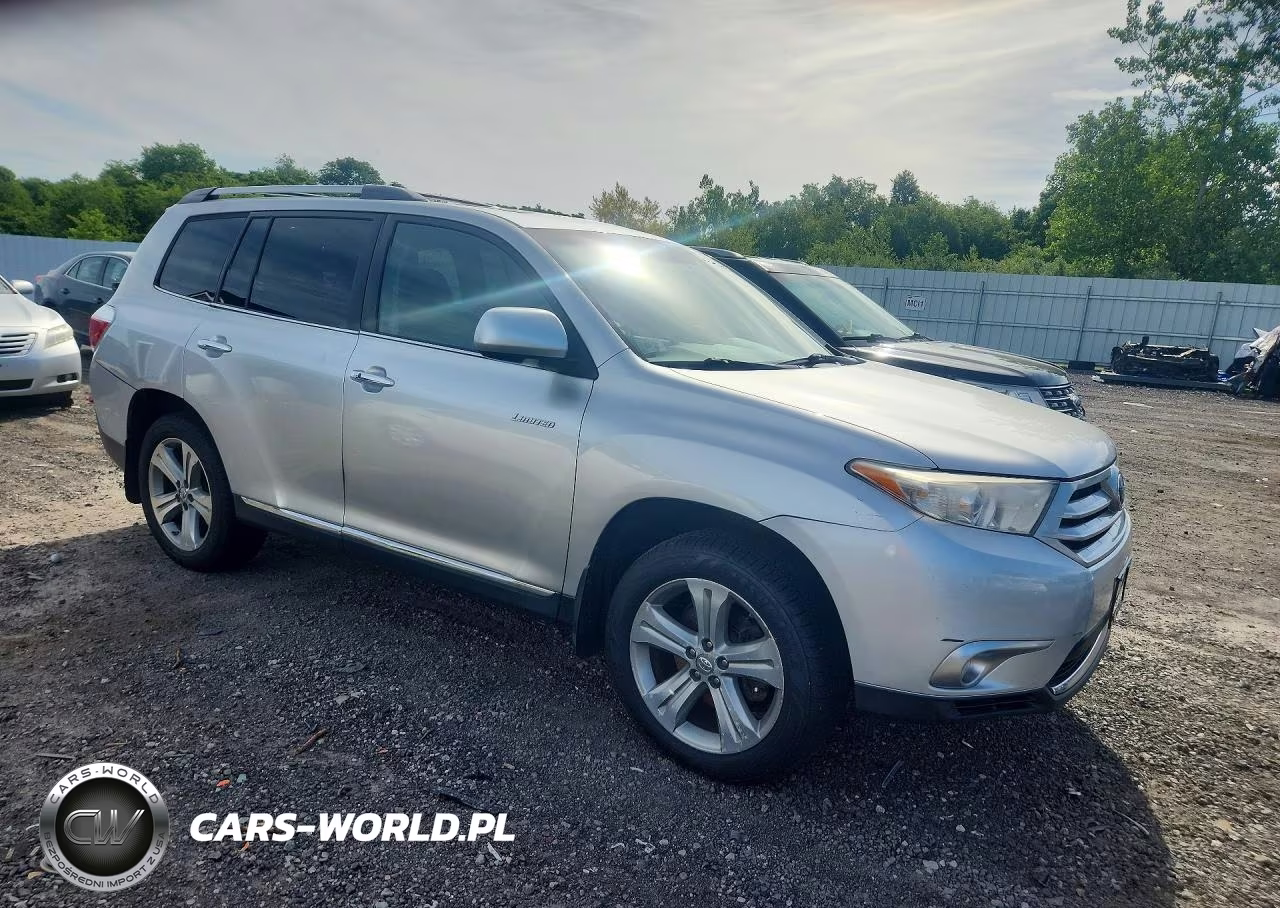 2012 Toyota Highlander Limited VIN:5TDDK3EH4CS137407 - 4