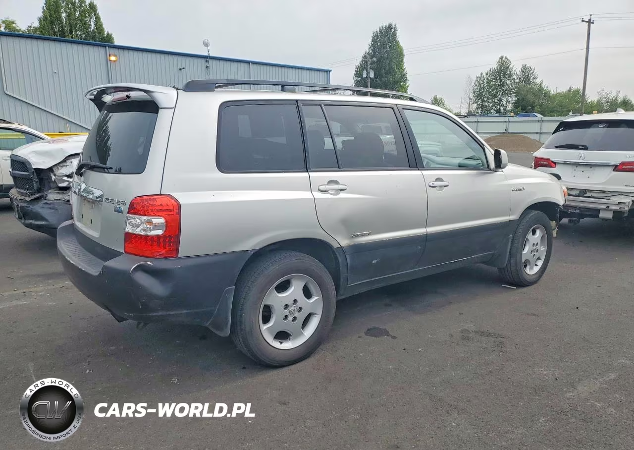 2007 Toyota Highlander Hybrid VIN:JTEEW21AX70045380 - 3