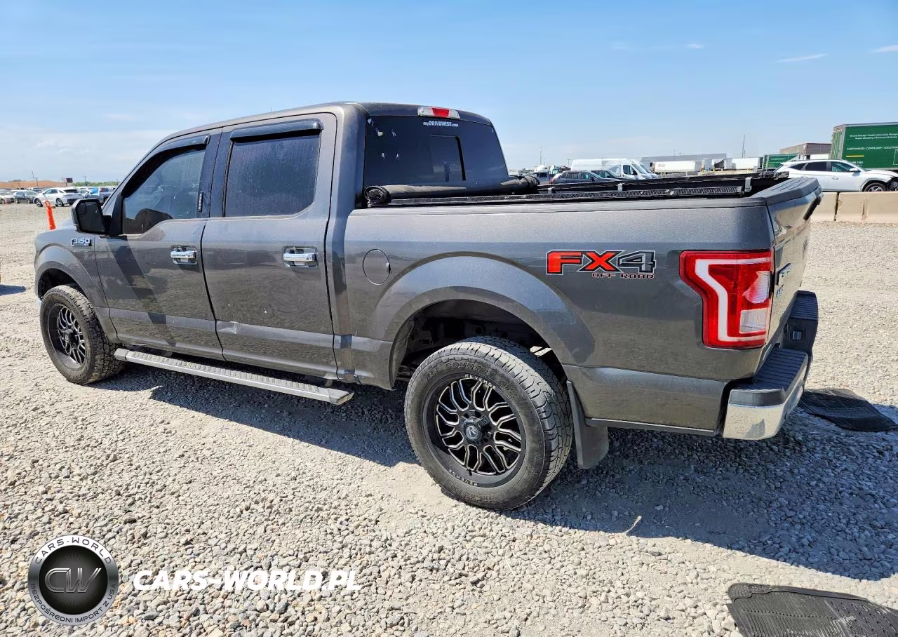 2016 Ford F150 Supercrew VIN:1FTEW1EF0GKF67590 - 2