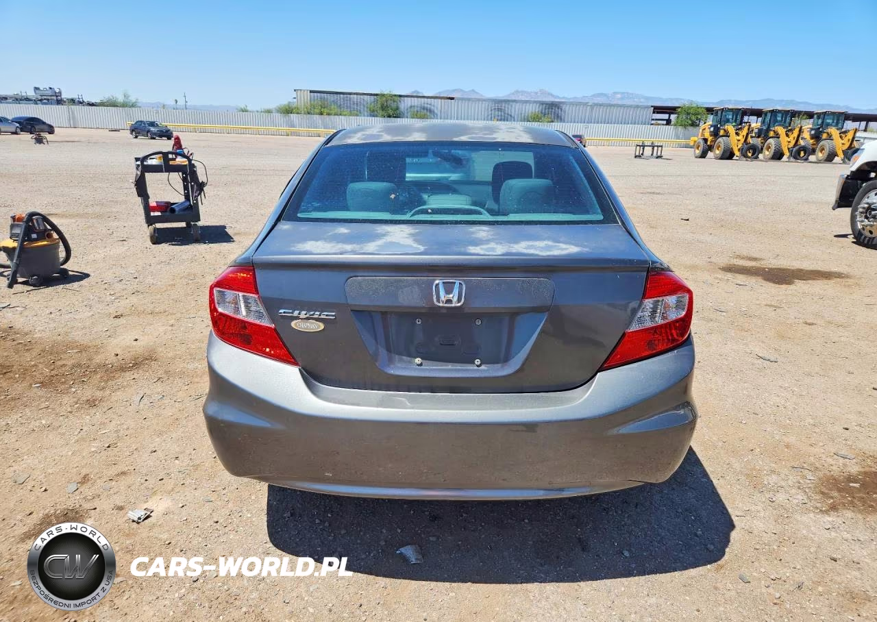 2012 Honda Civic Lx VIN:2HGFB2F56CH581721 - 6