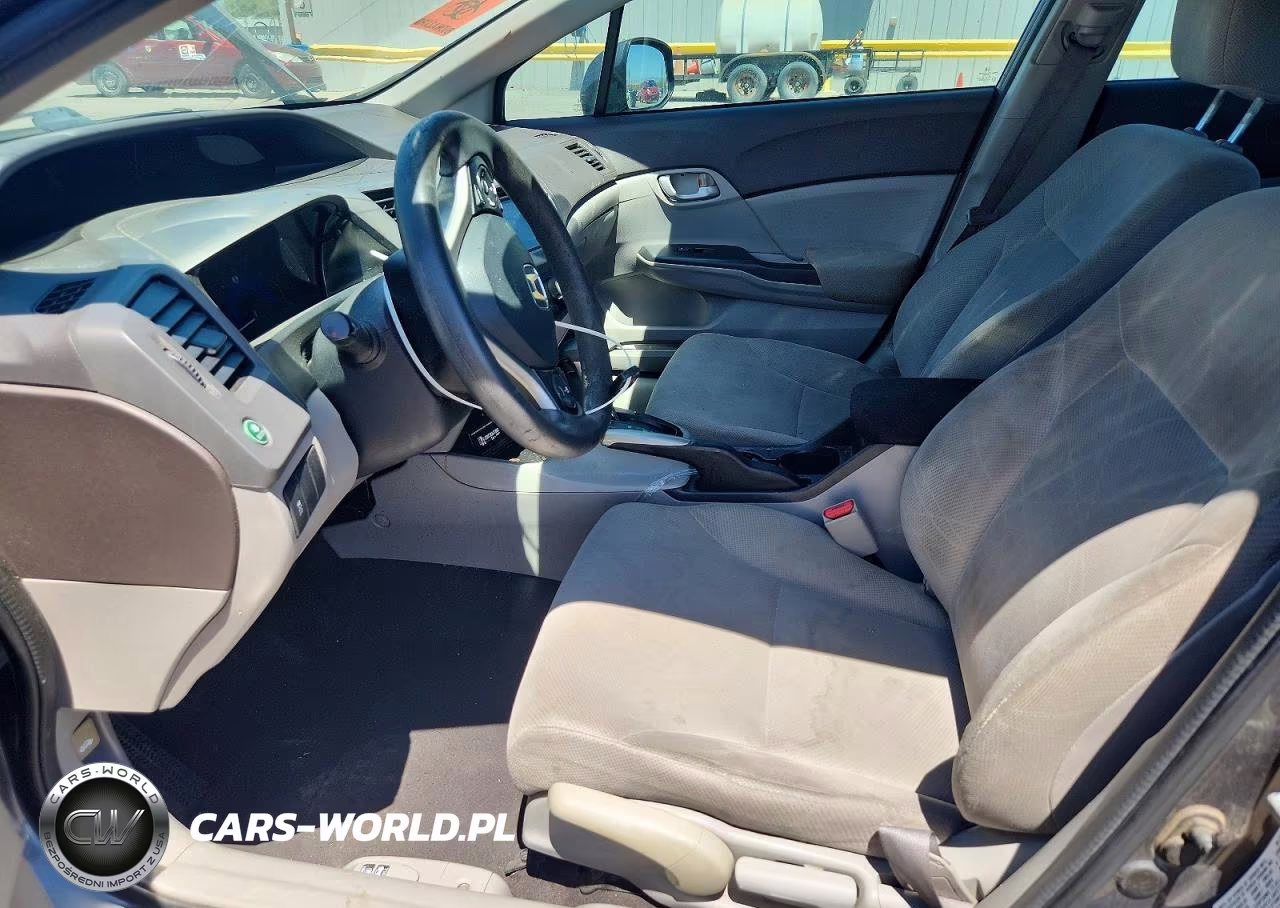 2012 Honda Civic Lx VIN:2HGFB2F56CH581721 - 7