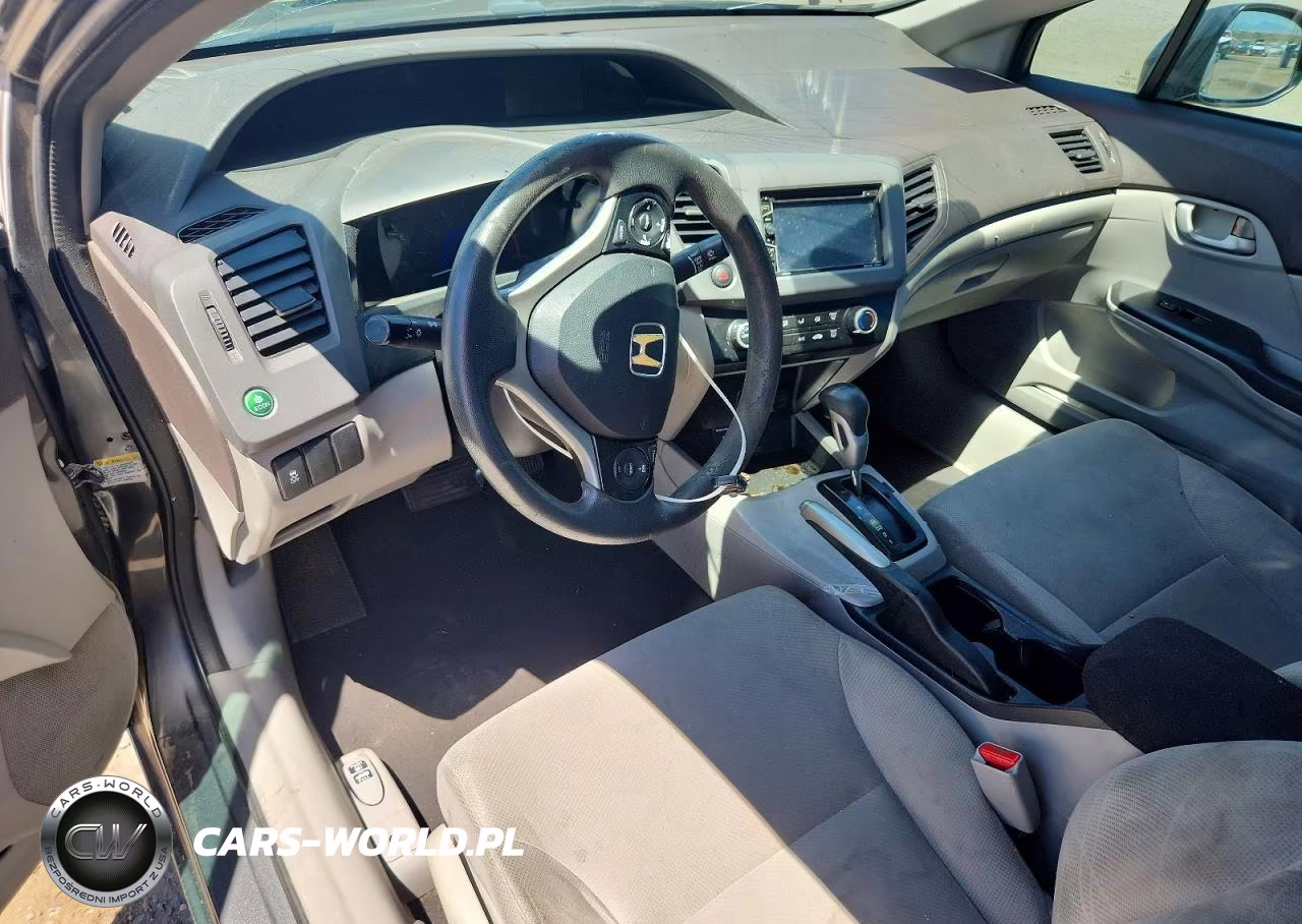 2012 Honda Civic Lx VIN:2HGFB2F56CH581721 - 8