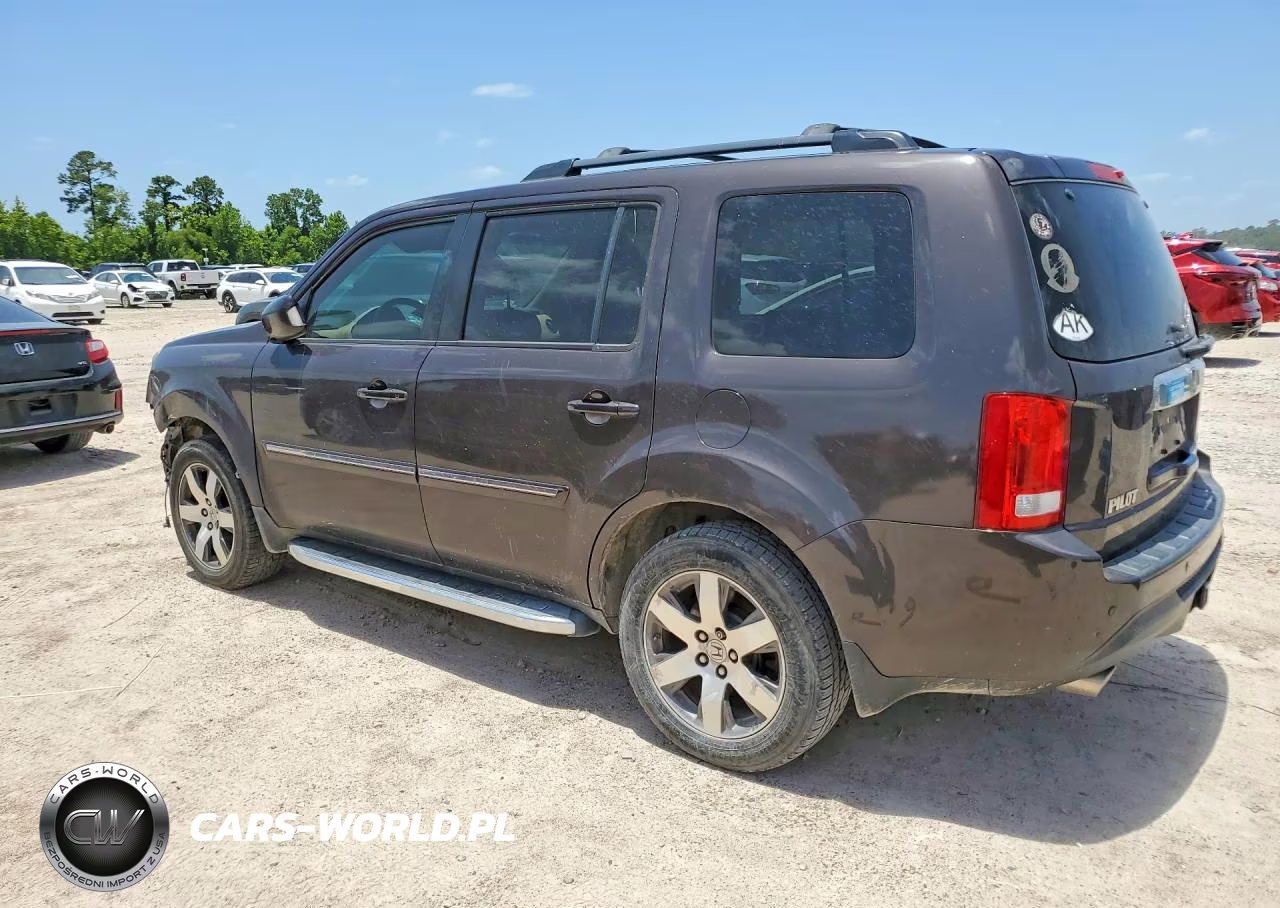 2014 Honda Pilot Touring VIN:5FNYF4H94EB021244 - 2