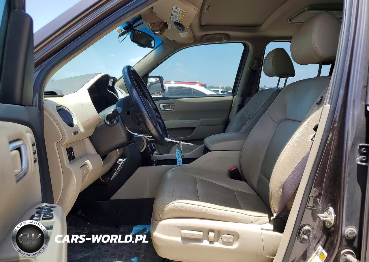2014 Honda Pilot Touring VIN:5FNYF4H94EB021244 - 7