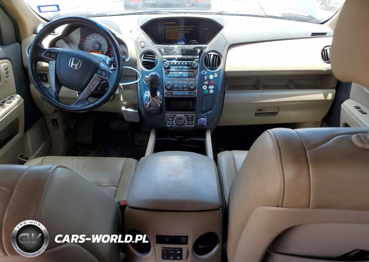 2014 Honda Pilot Touring VIN:5FNYF4H94EB021244 - 8