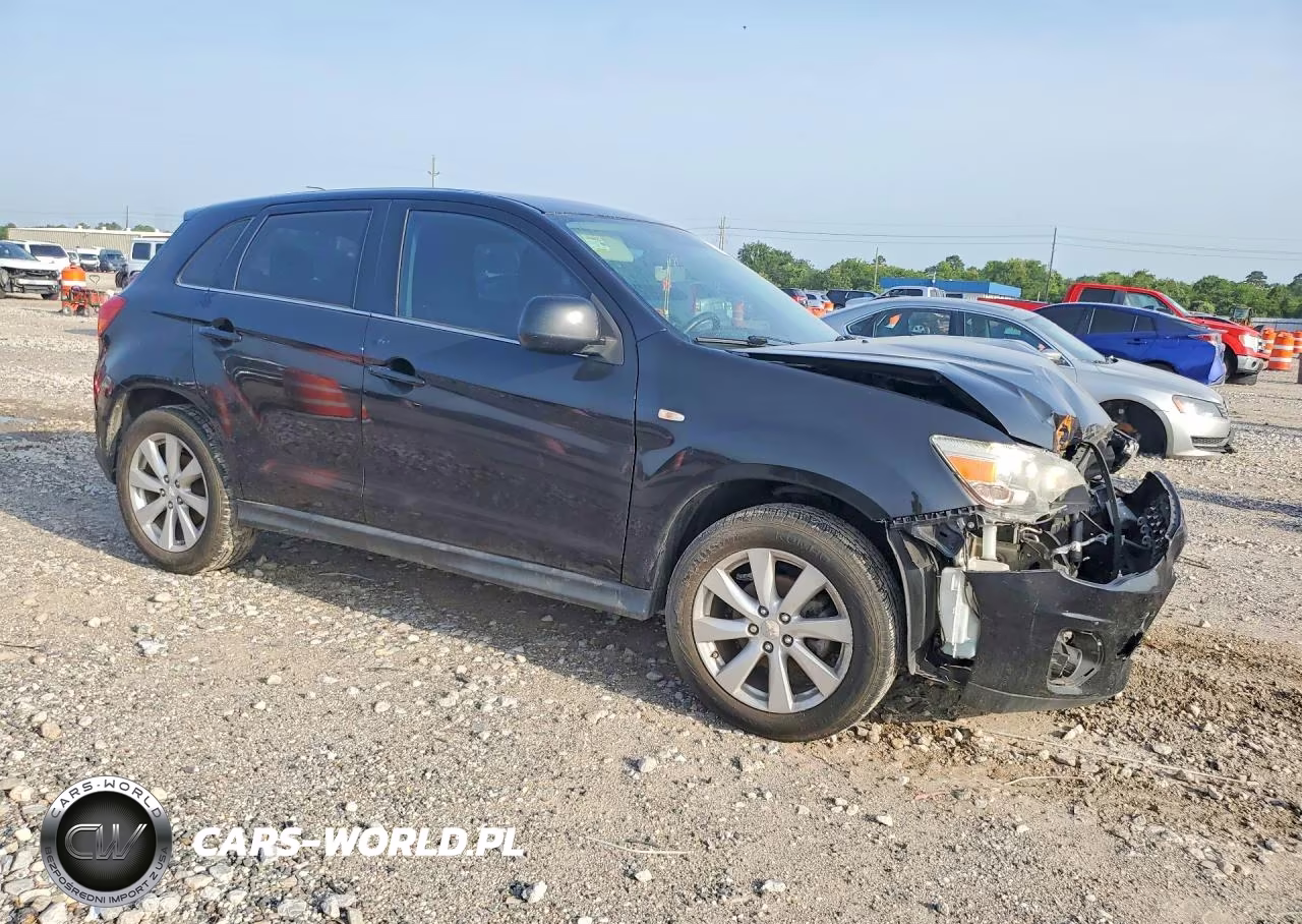 2014 Mitsubishi Outlander Sport Se VIN:4A4AP4AUXEE002026 - 4