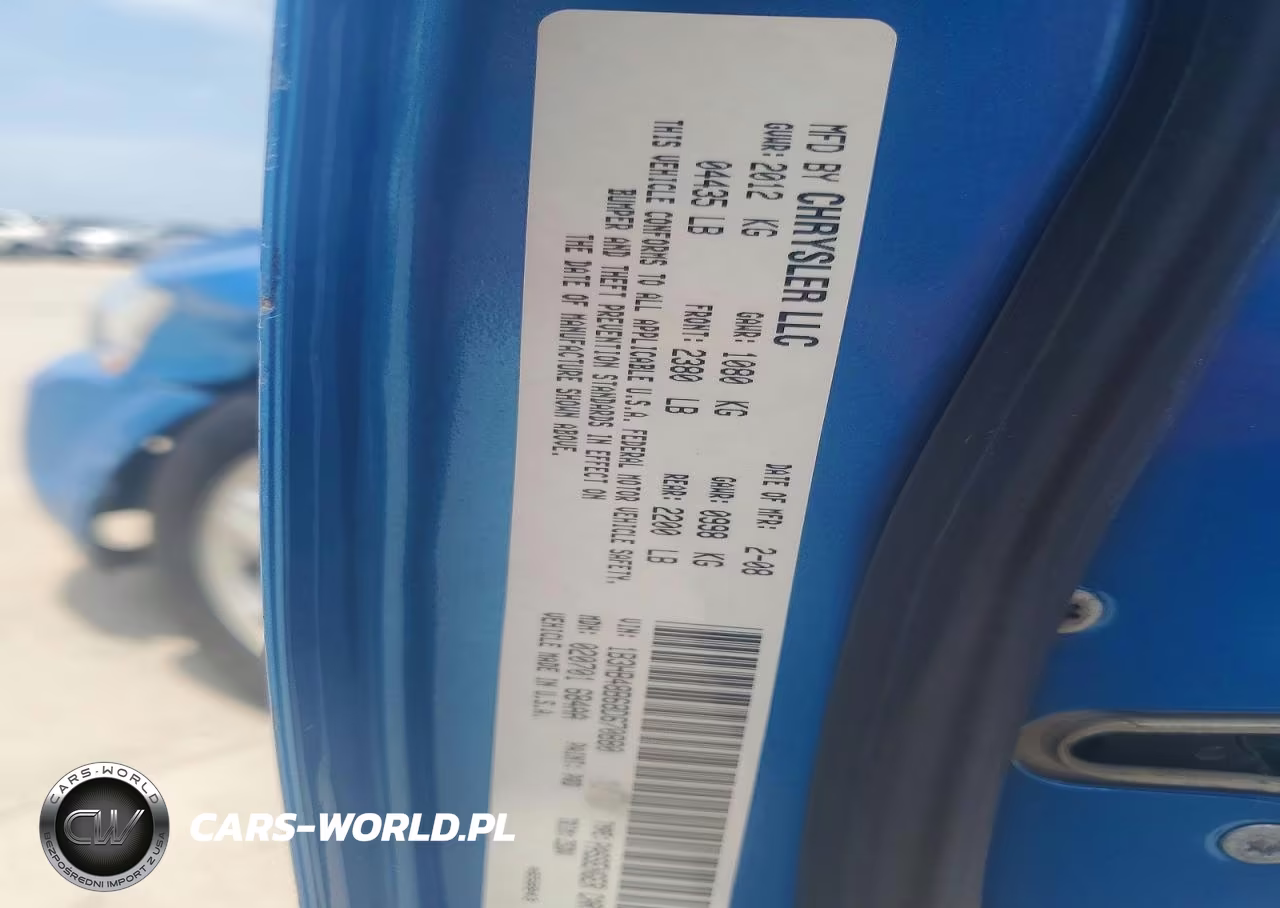 2008 Dodg Caliber VIN:1B3HB48B68D670880 - 12