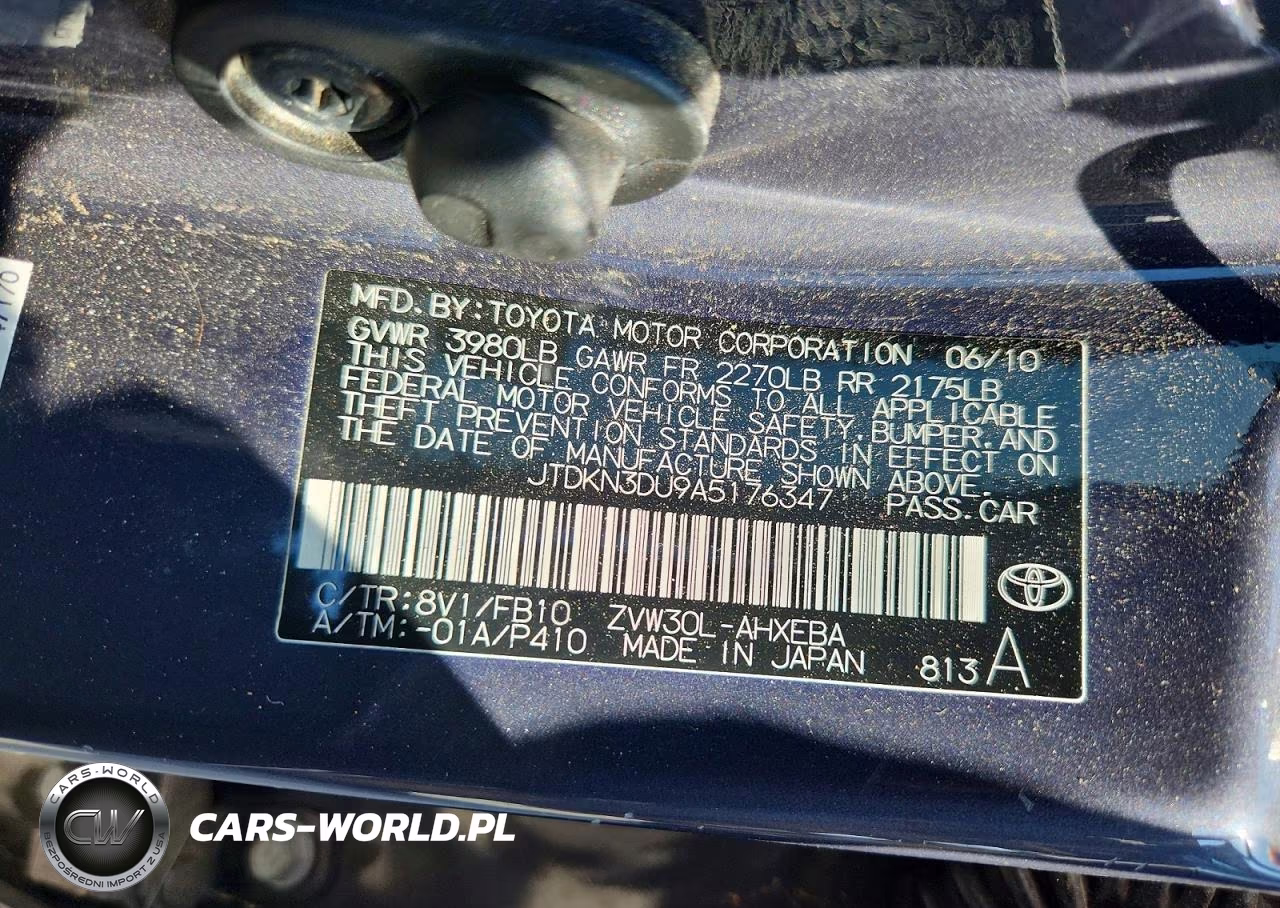 2010 Toyota Prius Ii VIN:JTDKN3DU9A5176347 - 12