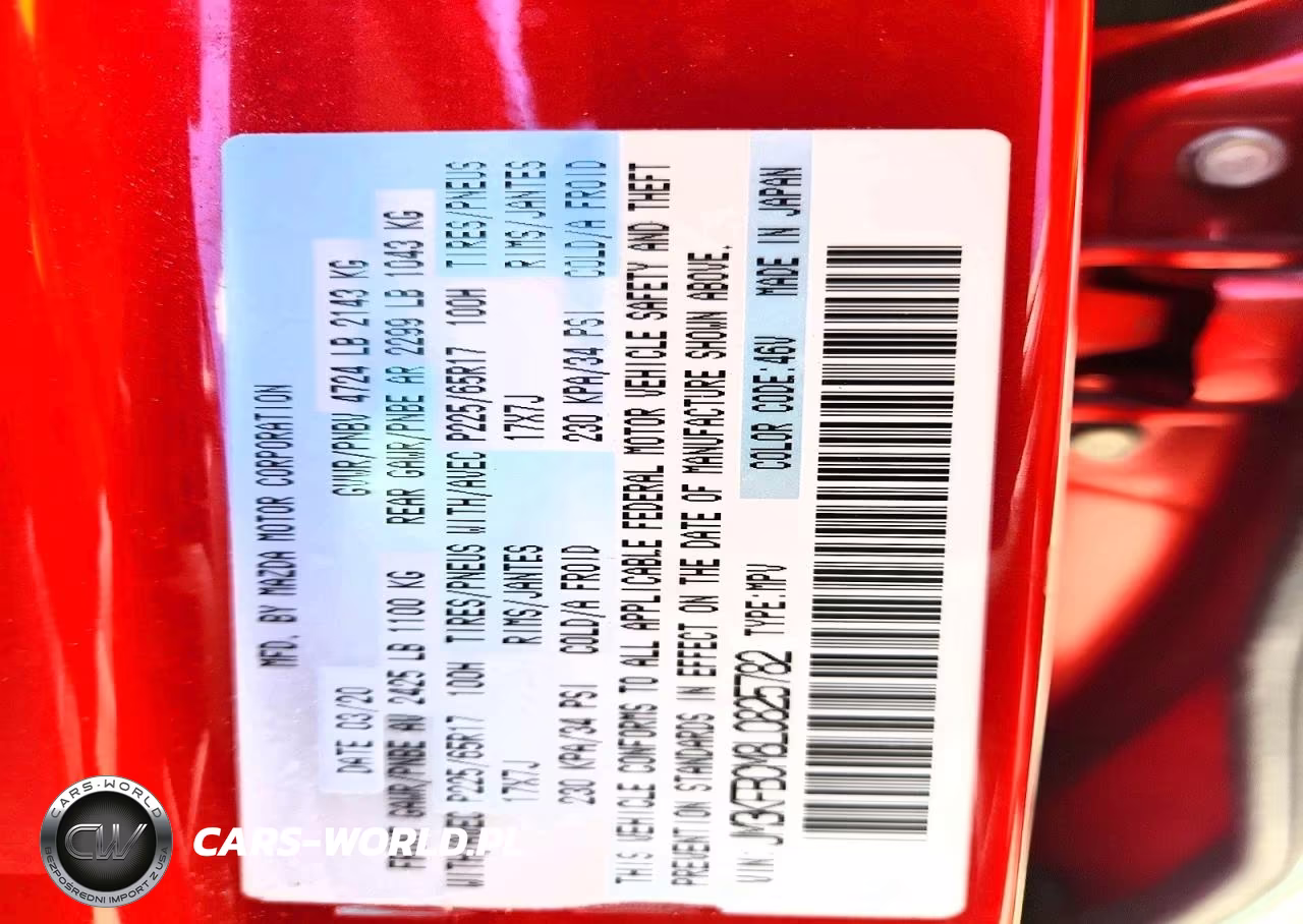 2020 Mazda Cx-5 Touring VIN:JM3KFBCM8L0825782 - 13