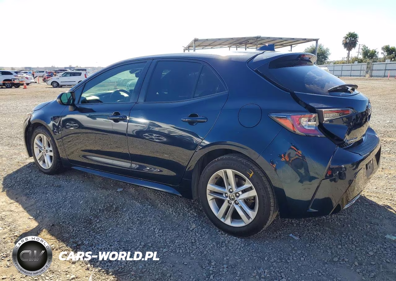 2019 Toyota Corolla Hatchback Se VIN:JTNK4RBE1K3054883 - 2