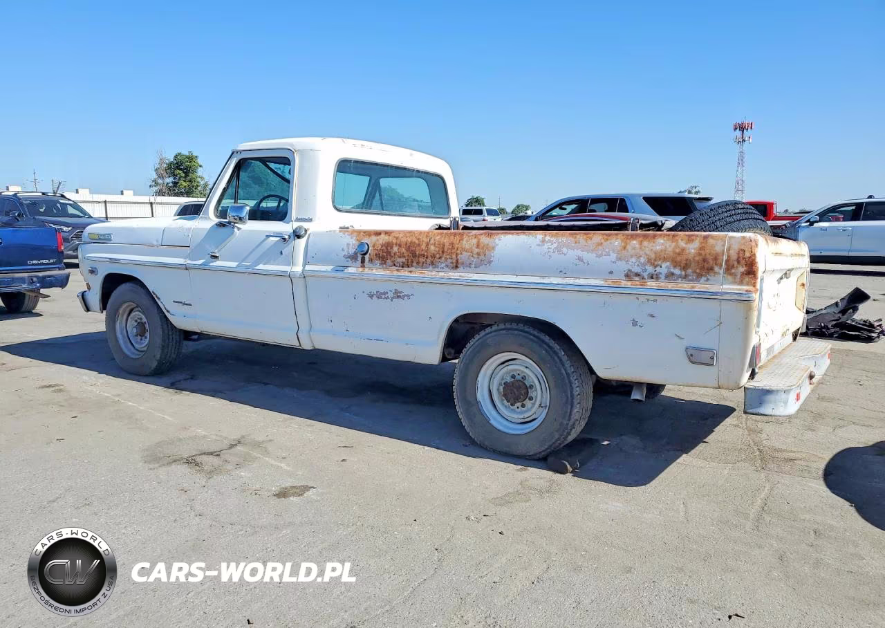 1969 Ford F250 VIN:F25YRD99032 - 2