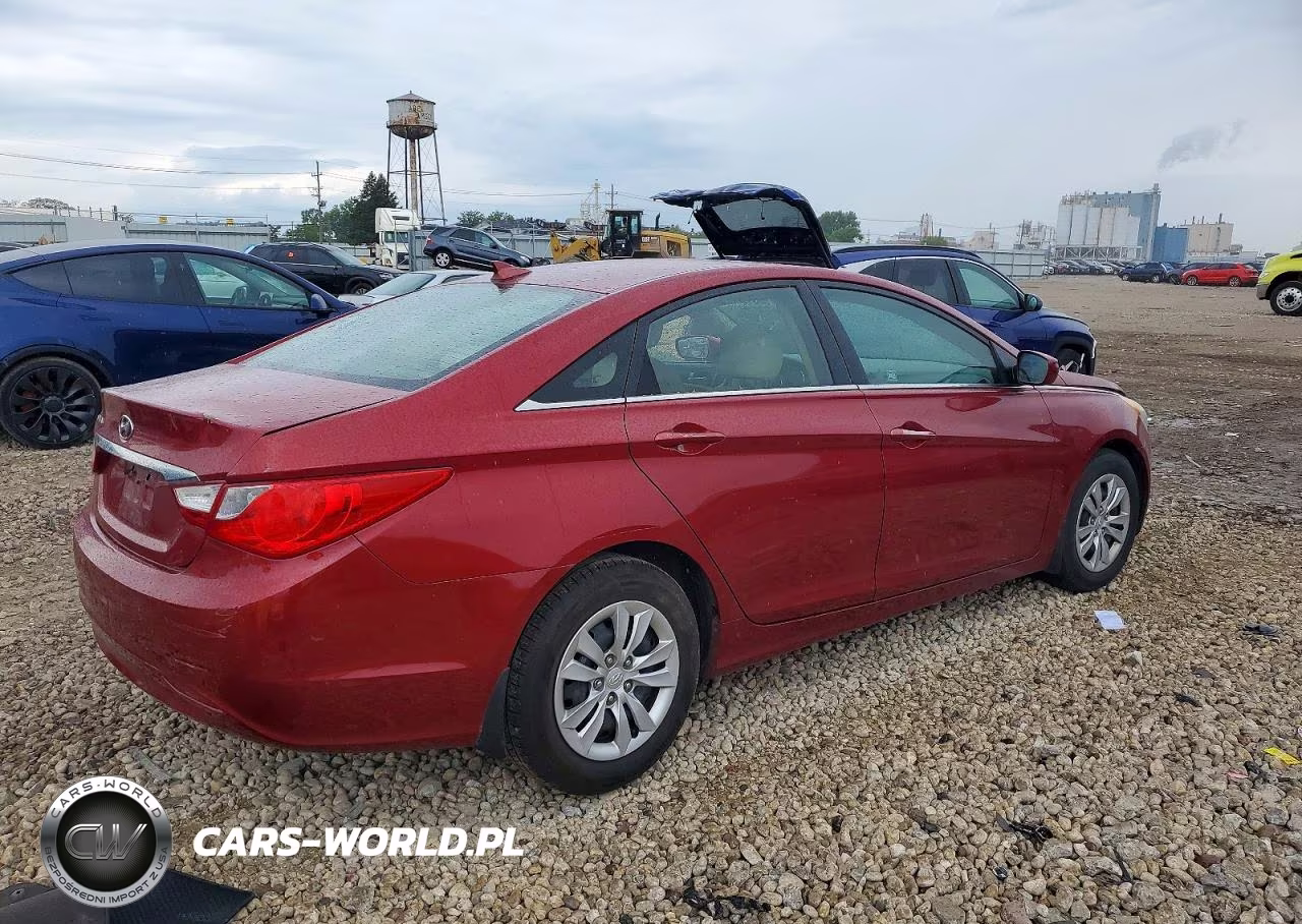 2012 Hyundai Sonata Gls VIN:5NPEB4AC9CH483169 - 4