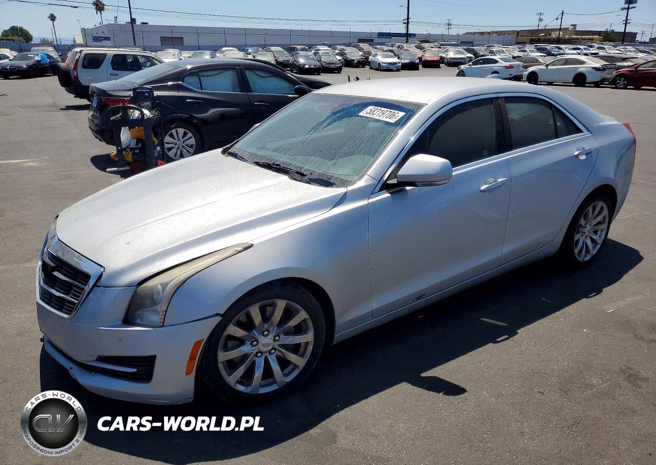 2017 Cadillac Ats Luxury VIN:1G6AB5RX9H0110524 - 1