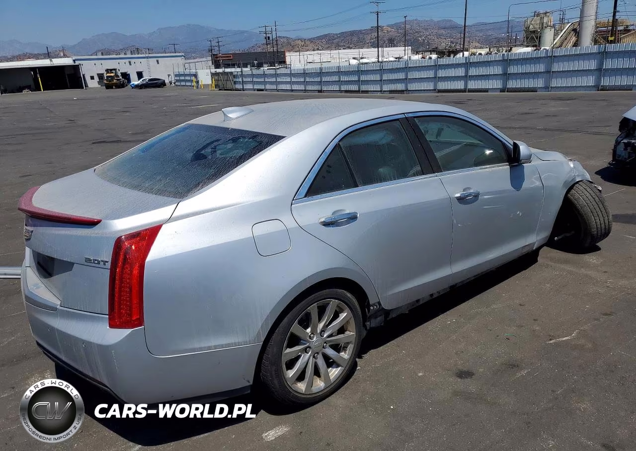 2017 Cadillac Ats Luxury VIN:1G6AB5RX9H0110524 - 3