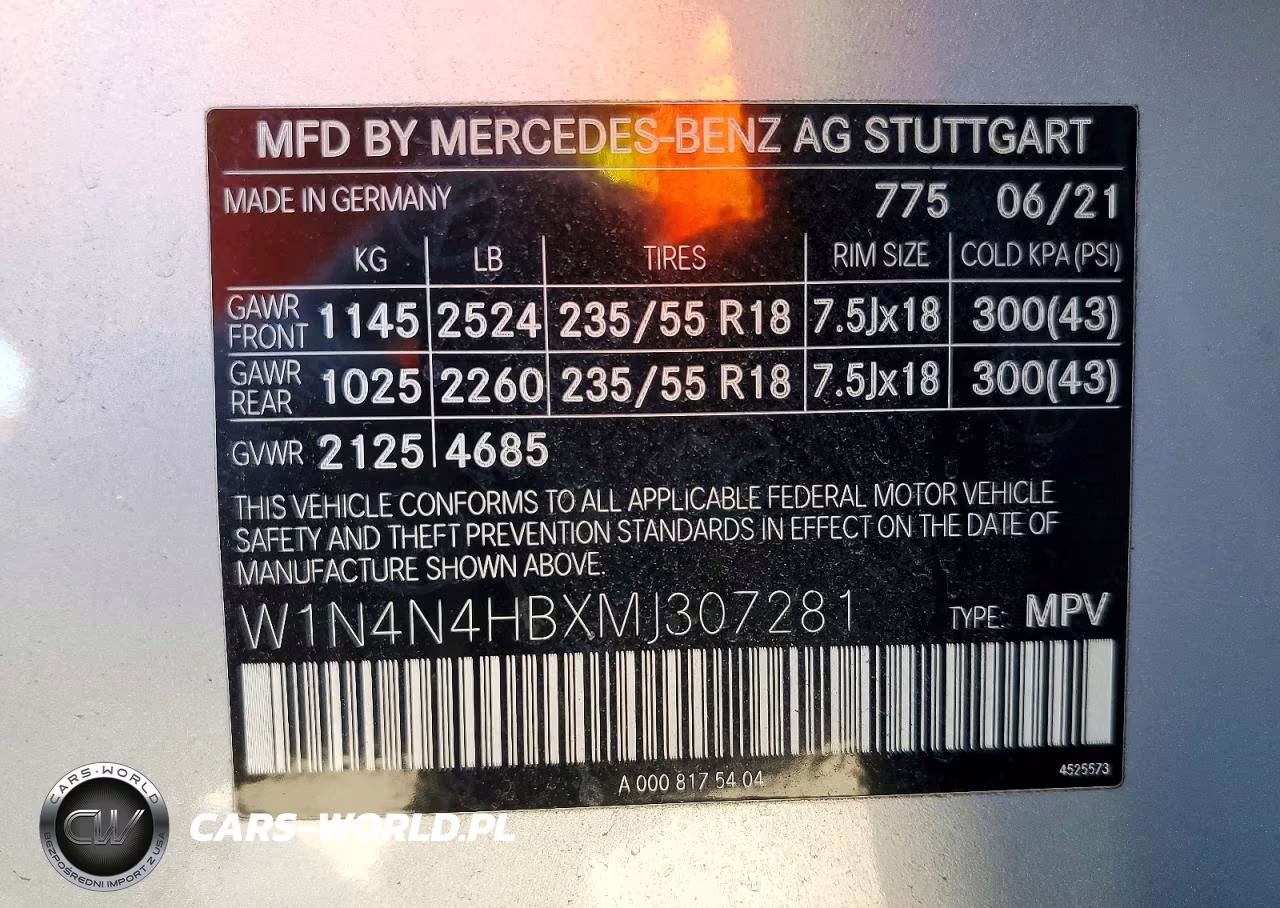 2021 Mercedes-Benz Gla 250 4Matic VIN:W1N4N4HBXMJ307281 - 14