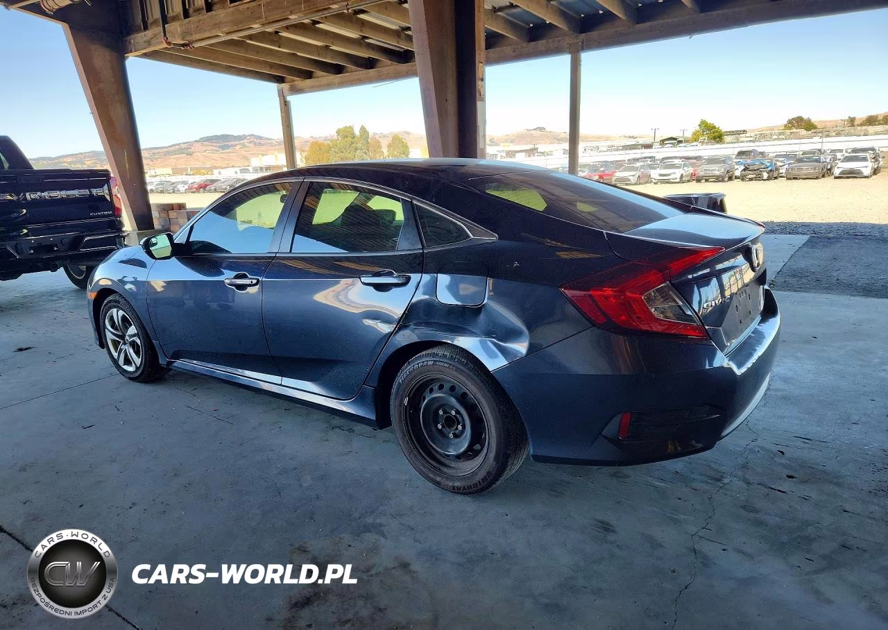 2018 Honda Civic Lx VIN:2HGFC2F56JH552004 - 2