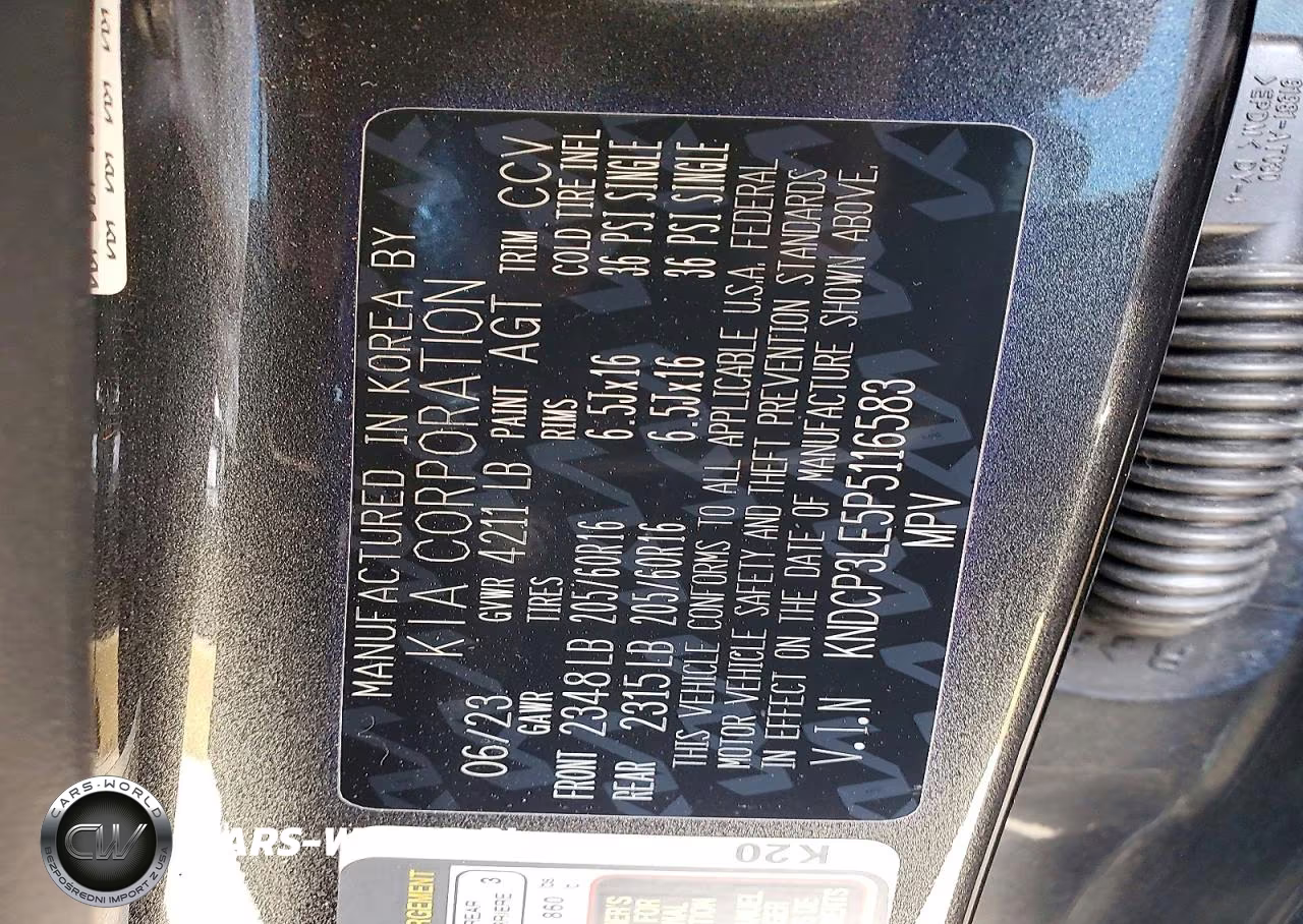 2023 Kia Niro Lx VIN:KNDCP3LE5P5116583 - 12