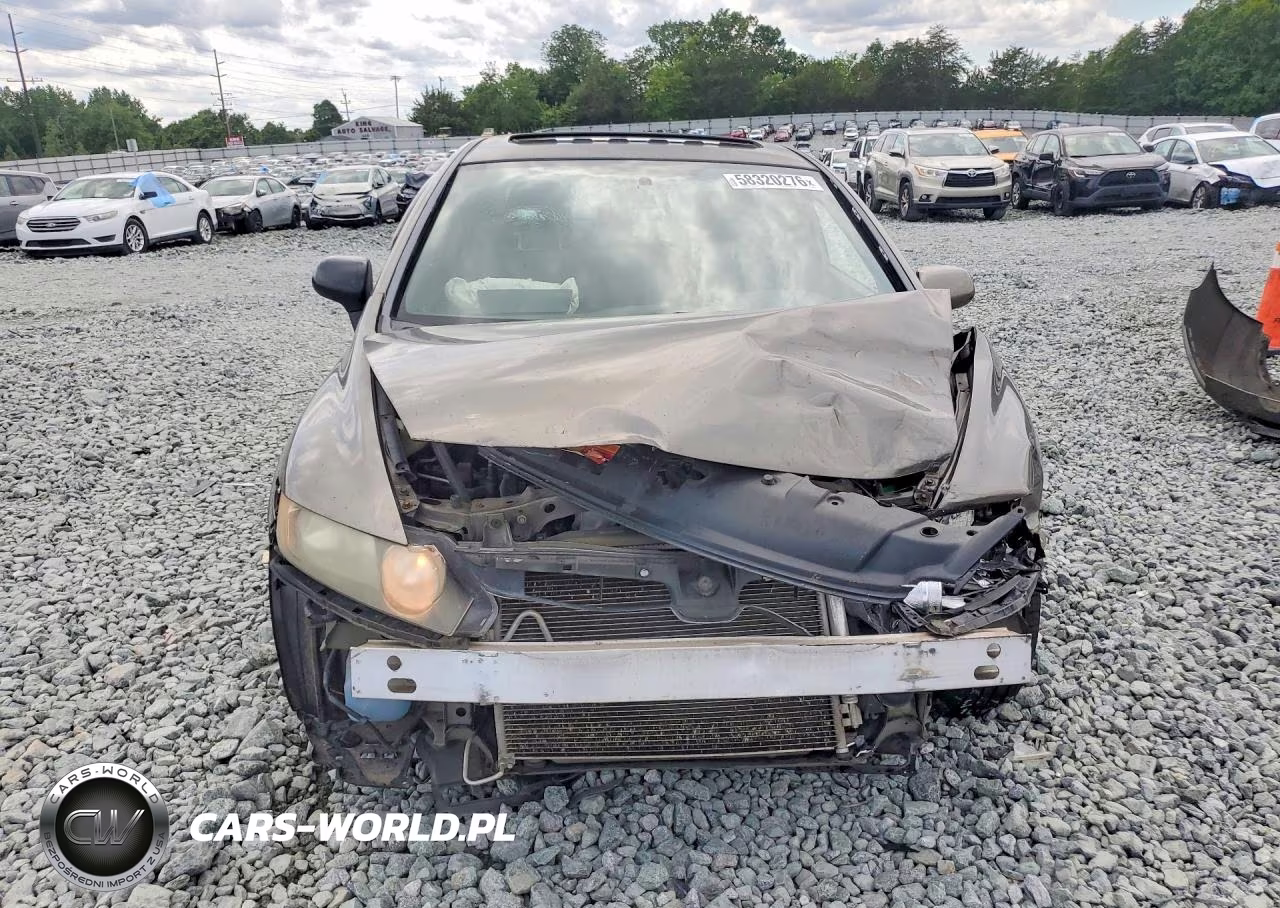 2008 Honda Civic Ex VIN:1HGFA15828L024629 - 5