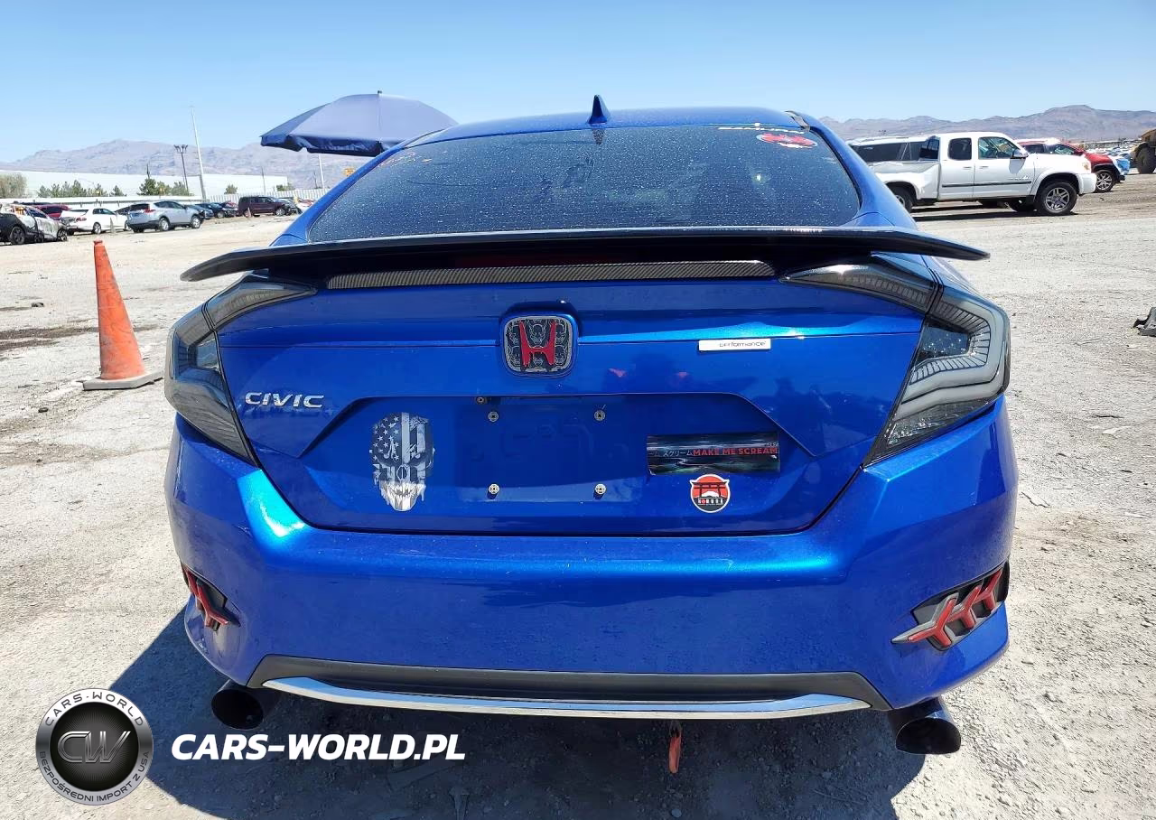 2021 Honda Civic Exl VIN:19XFC1F75ME203409 - 6
