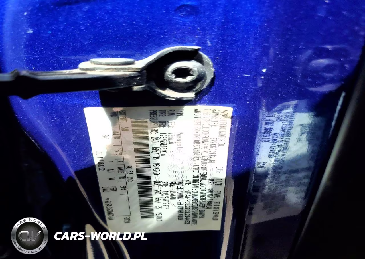 2012 Ford Focus S VIN:1FAHP3E27CL294452 - 12