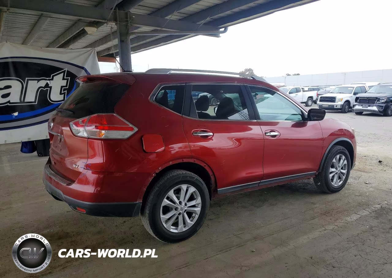 2016 Nissan Rogue Sv VIN:KNMAT2MT9GP630807 - 3