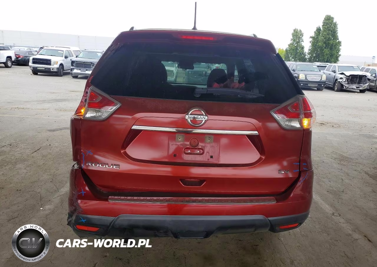 2016 Nissan Rogue Sv VIN:KNMAT2MT9GP630807 - 6