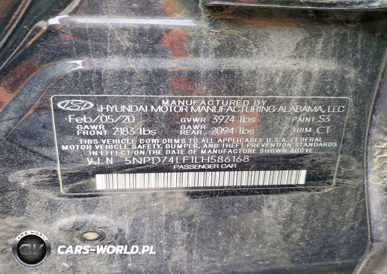 2020 Hyundai Elantra Se VIN:5NPD74LF1LH586168 - 12