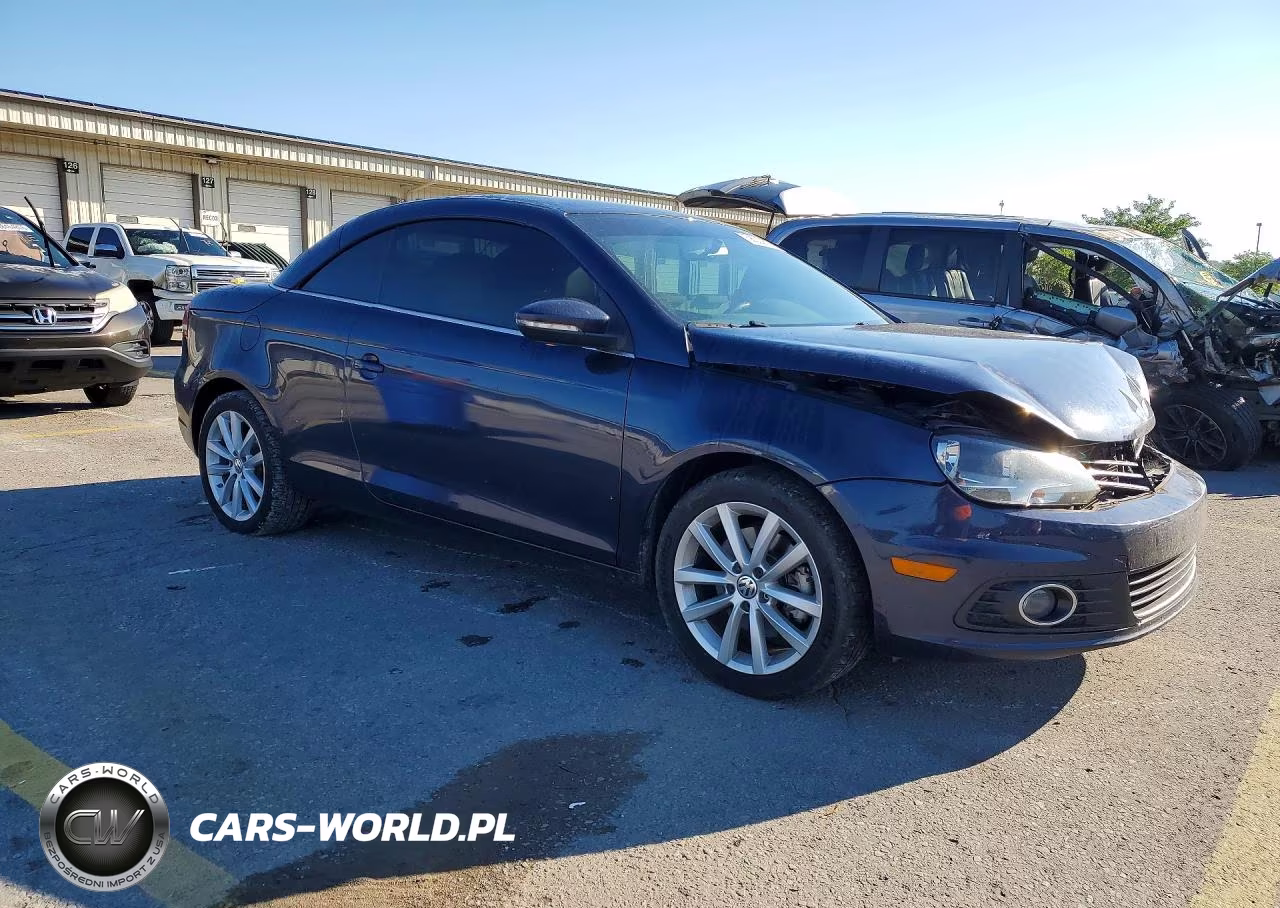 2012 Volkswagen Eos Komfort VIN:WVWBW7AH7CV005384 - 4