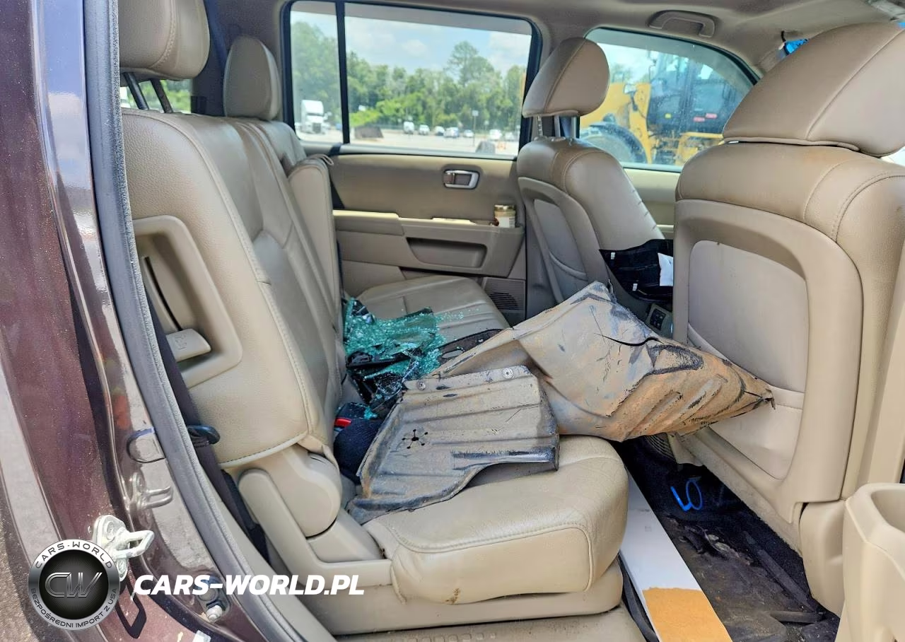 2013 Honda Pilot Exl VIN:5FNYF3H55DB031951 - 11