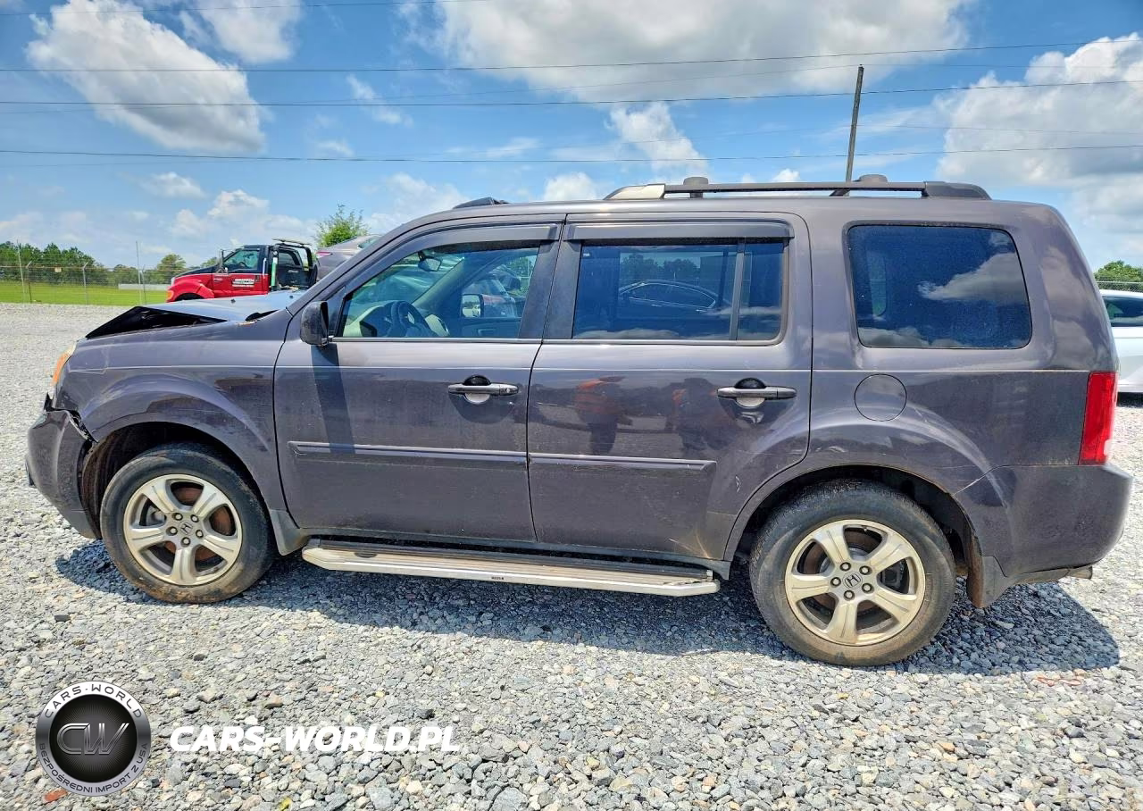 2013 Honda Pilot Exl VIN:5FNYF3H55DB031951 - 2