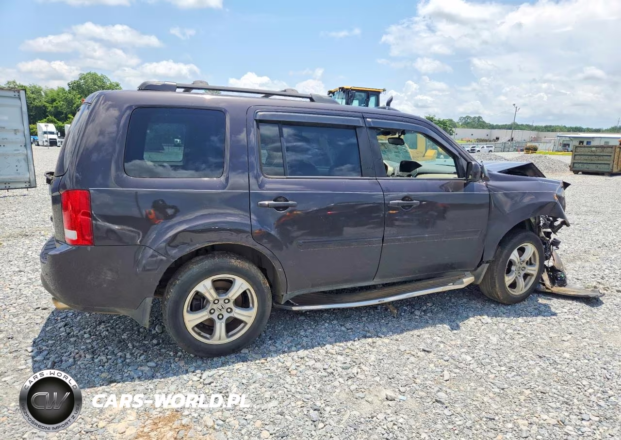 2013 Honda Pilot Exl VIN:5FNYF3H55DB031951 - 3