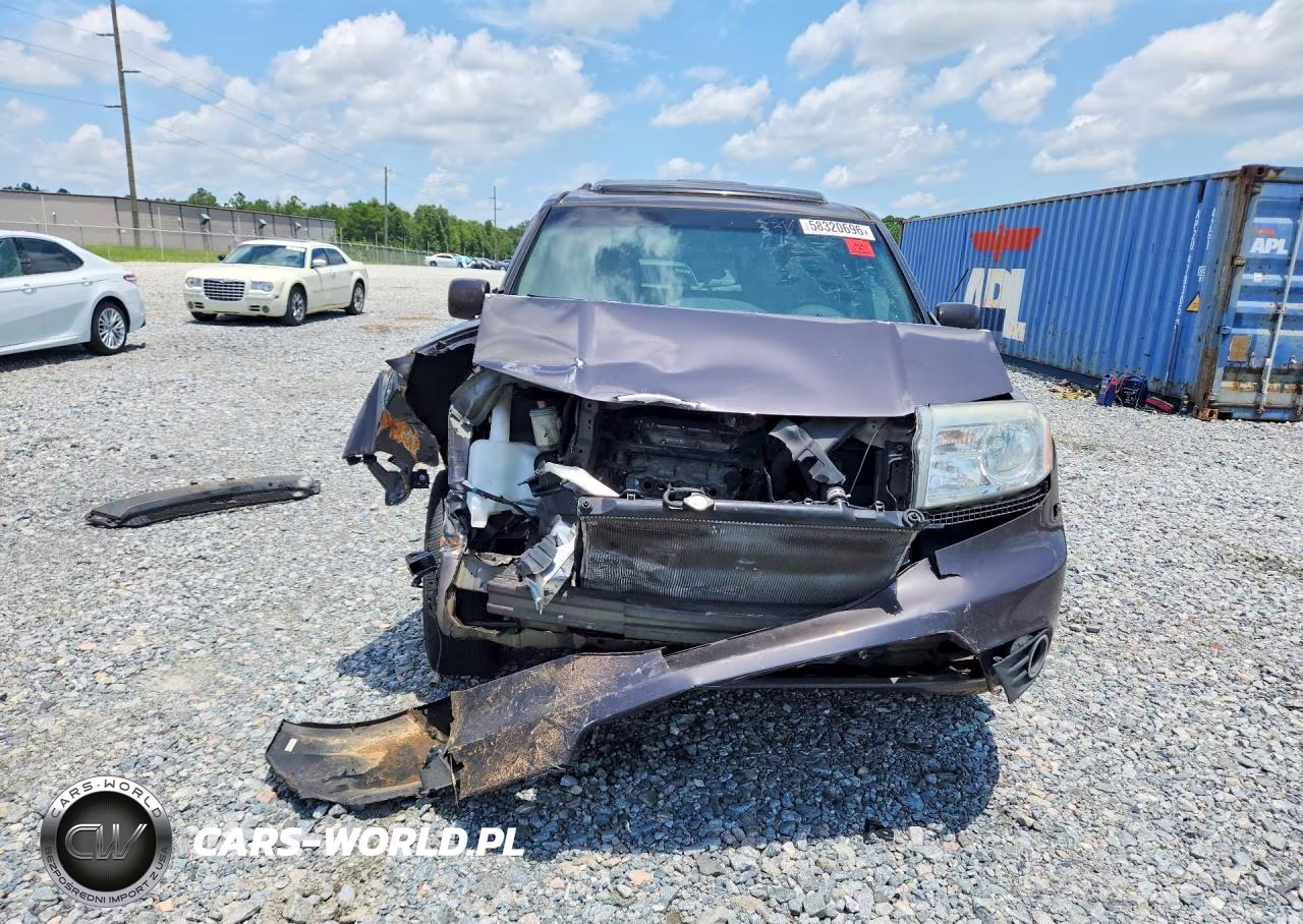 2013 Honda Pilot Exl VIN:5FNYF3H55DB031951 - 5