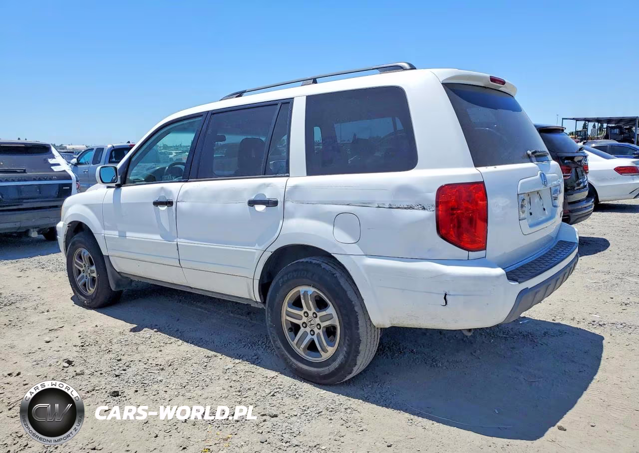2004 Honda Pilot Exl VIN:2HKYF18614H615441 - 2