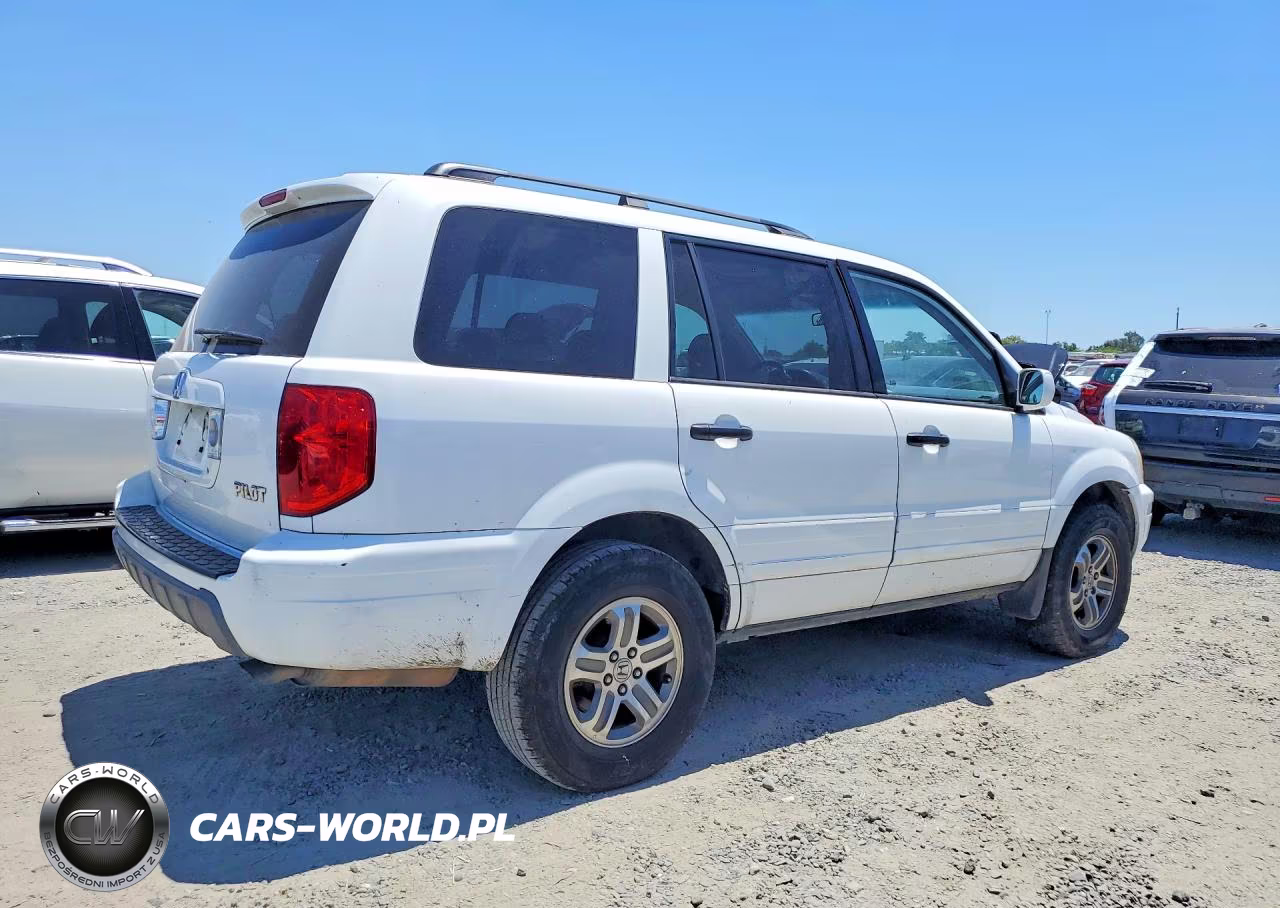2004 Honda Pilot Exl VIN:2HKYF18614H615441 - 3