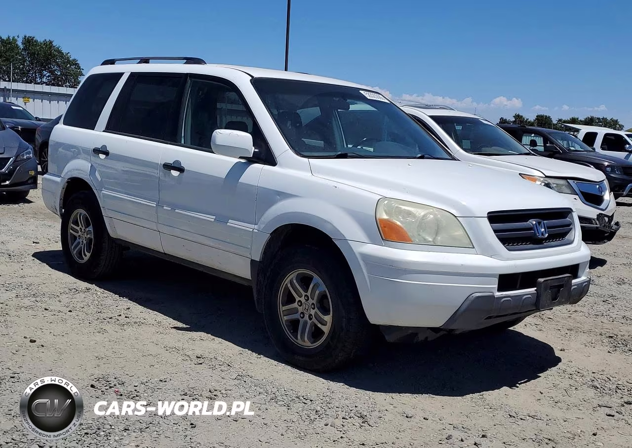 2004 Honda Pilot Exl VIN:2HKYF18614H615441 - 4