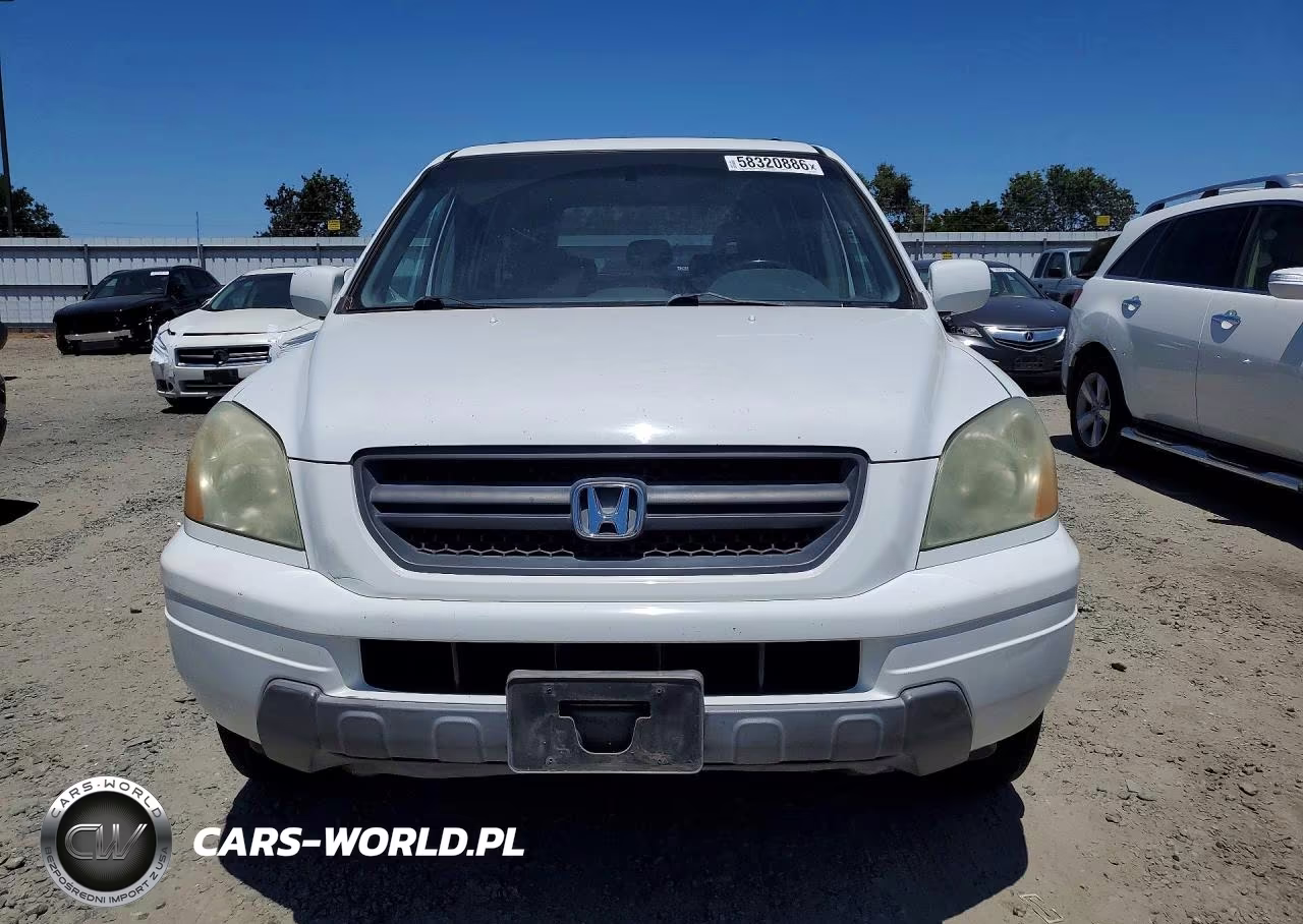 2004 Honda Pilot Exl VIN:2HKYF18614H615441 - 5