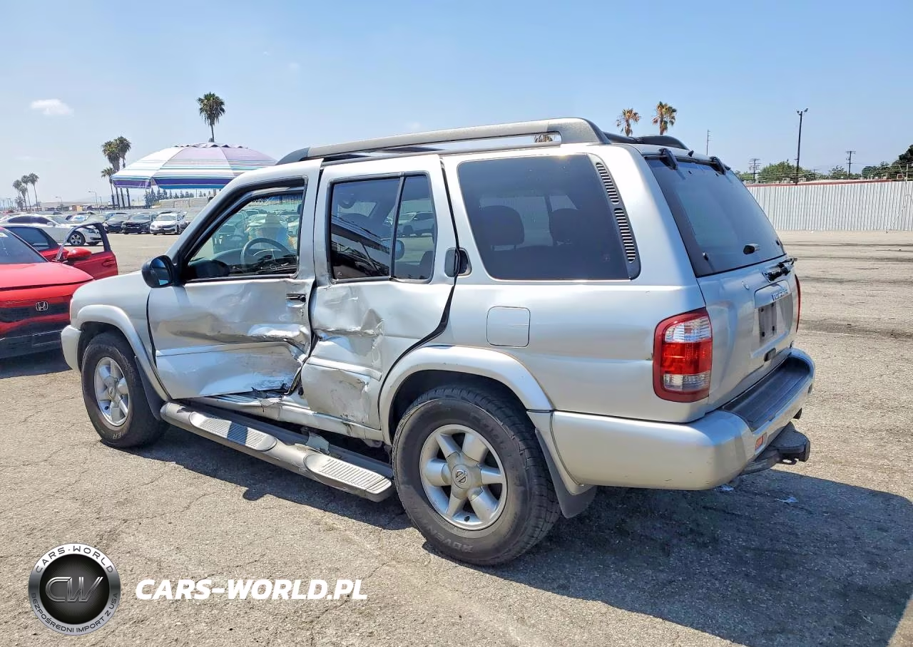 2002 Nissan Pathfinder Se VIN:JN8DR09X52W666993 - 2