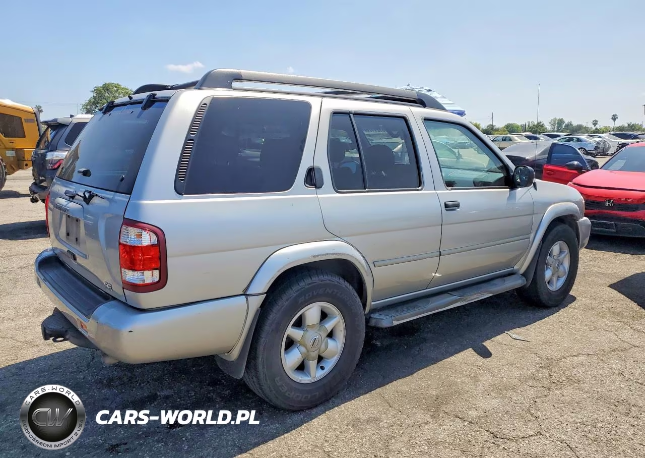 2002 Nissan Pathfinder Se VIN:JN8DR09X52W666993 - 3