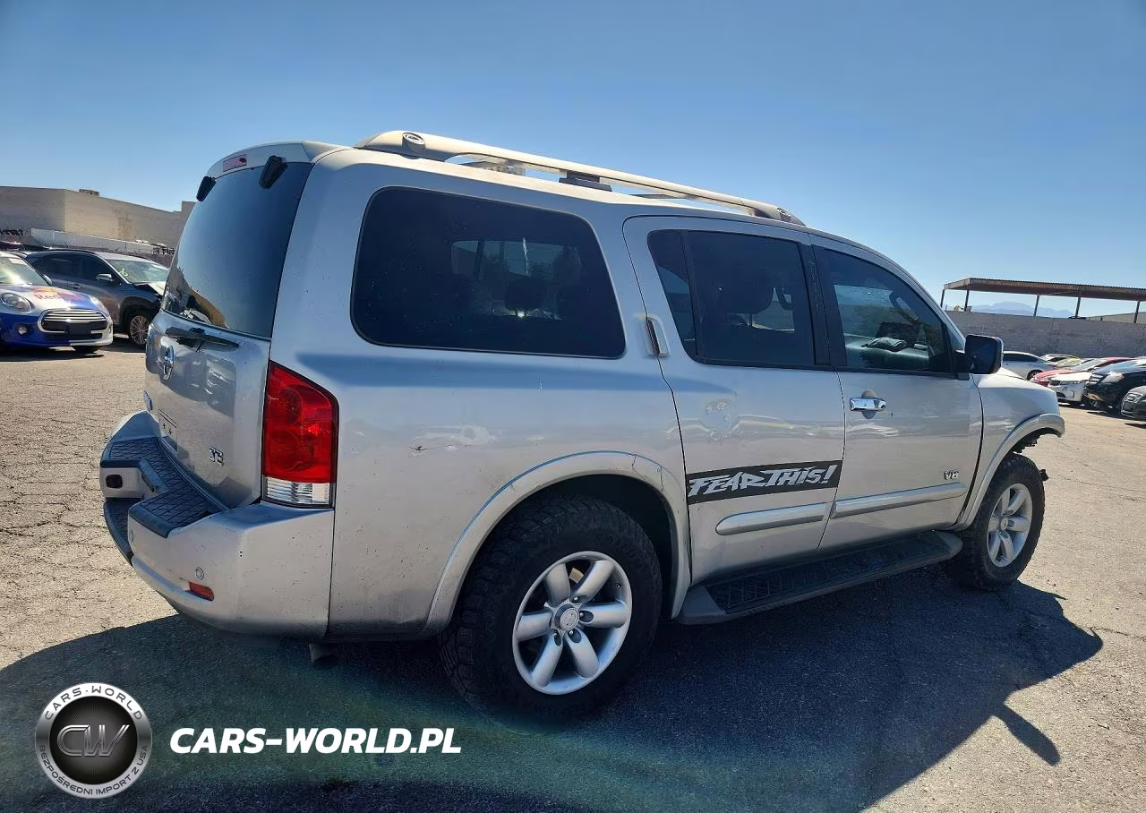 2008 Nissan Armada VIN:5N1AA08D88N613910 - 3