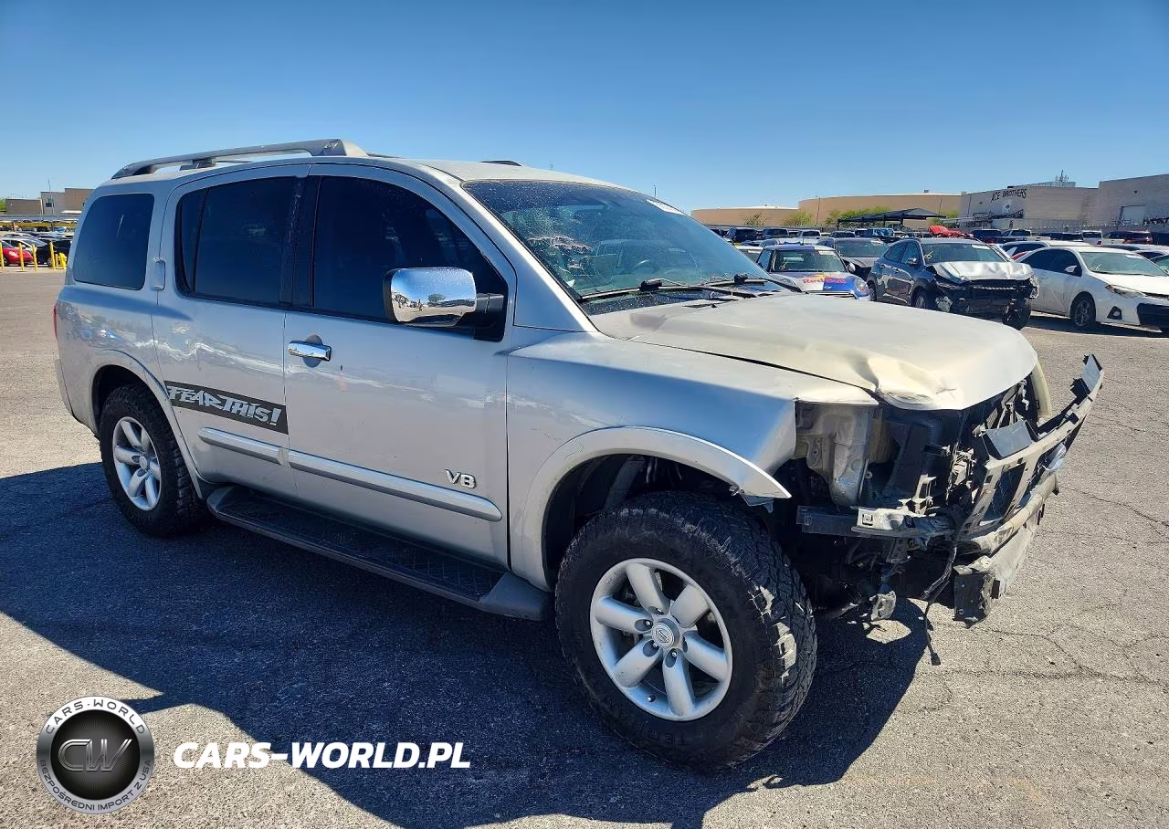 2008 Nissan Armada VIN:5N1AA08D88N613910 - 4