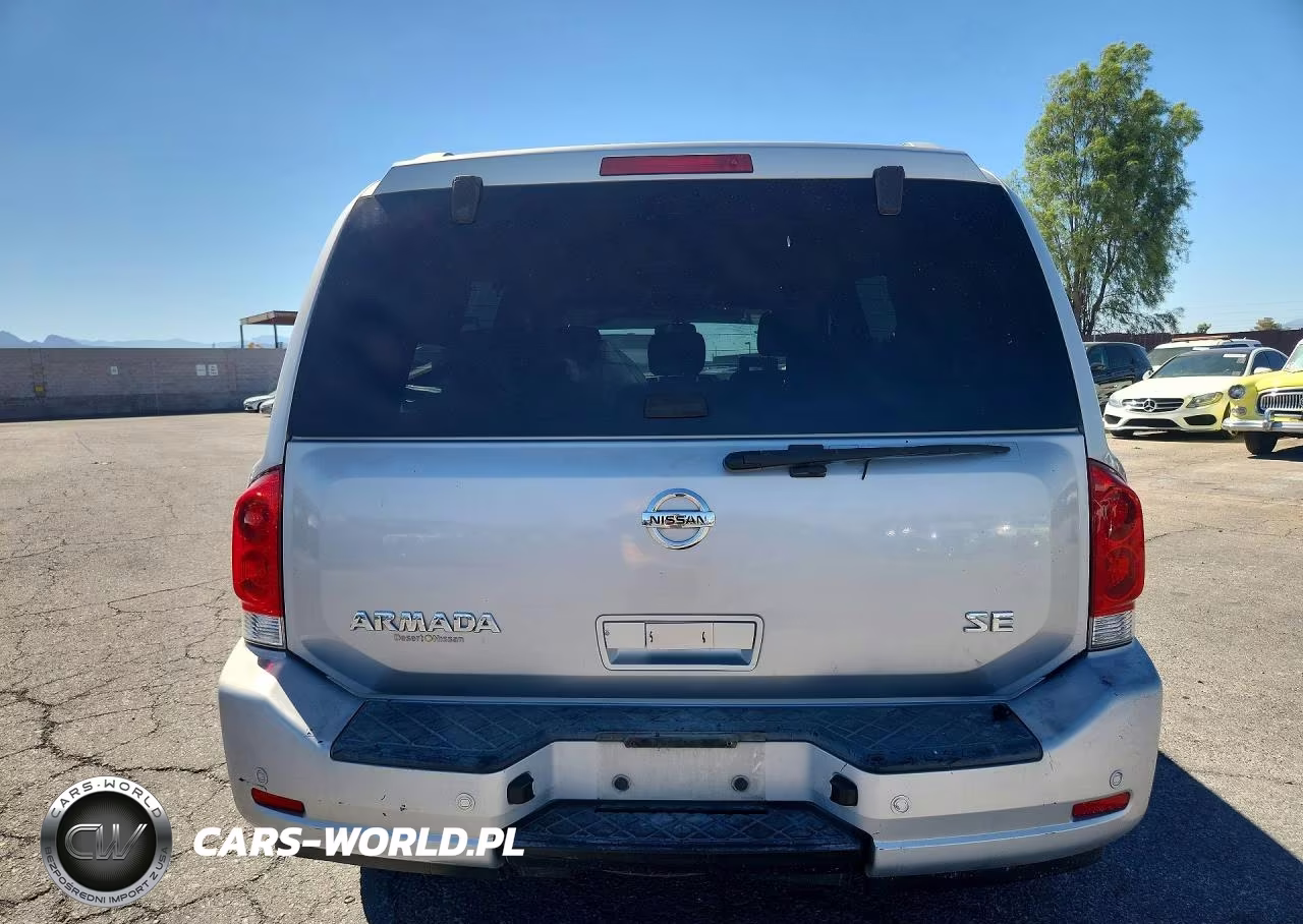 2008 Nissan Armada VIN:5N1AA08D88N613910 - 6