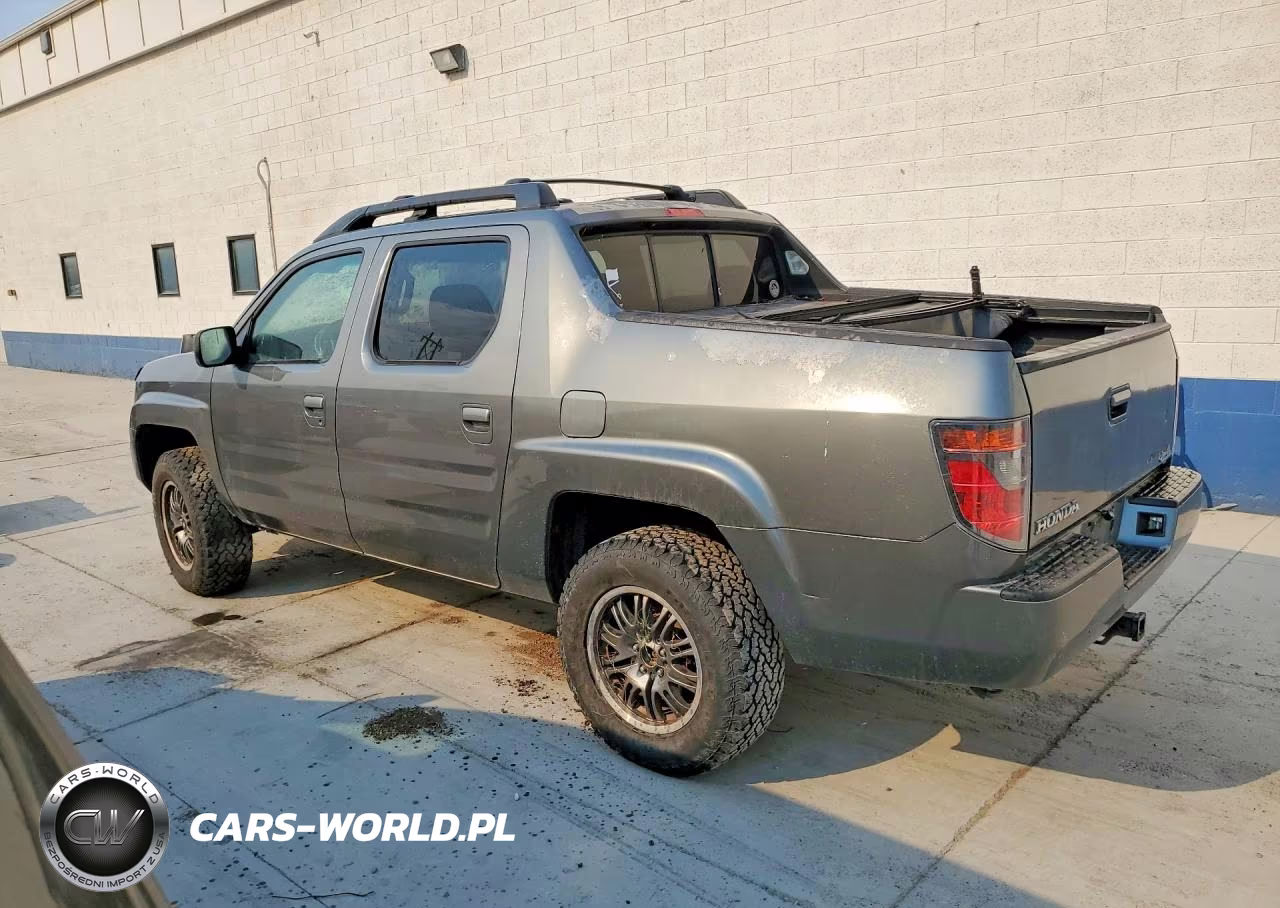 2007 Honda Ridgeline Rtl VIN:2HJYK16597H503324 - 2