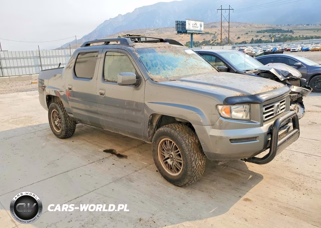 2007 Honda Ridgeline Rtl VIN:2HJYK16597H503324 - 4