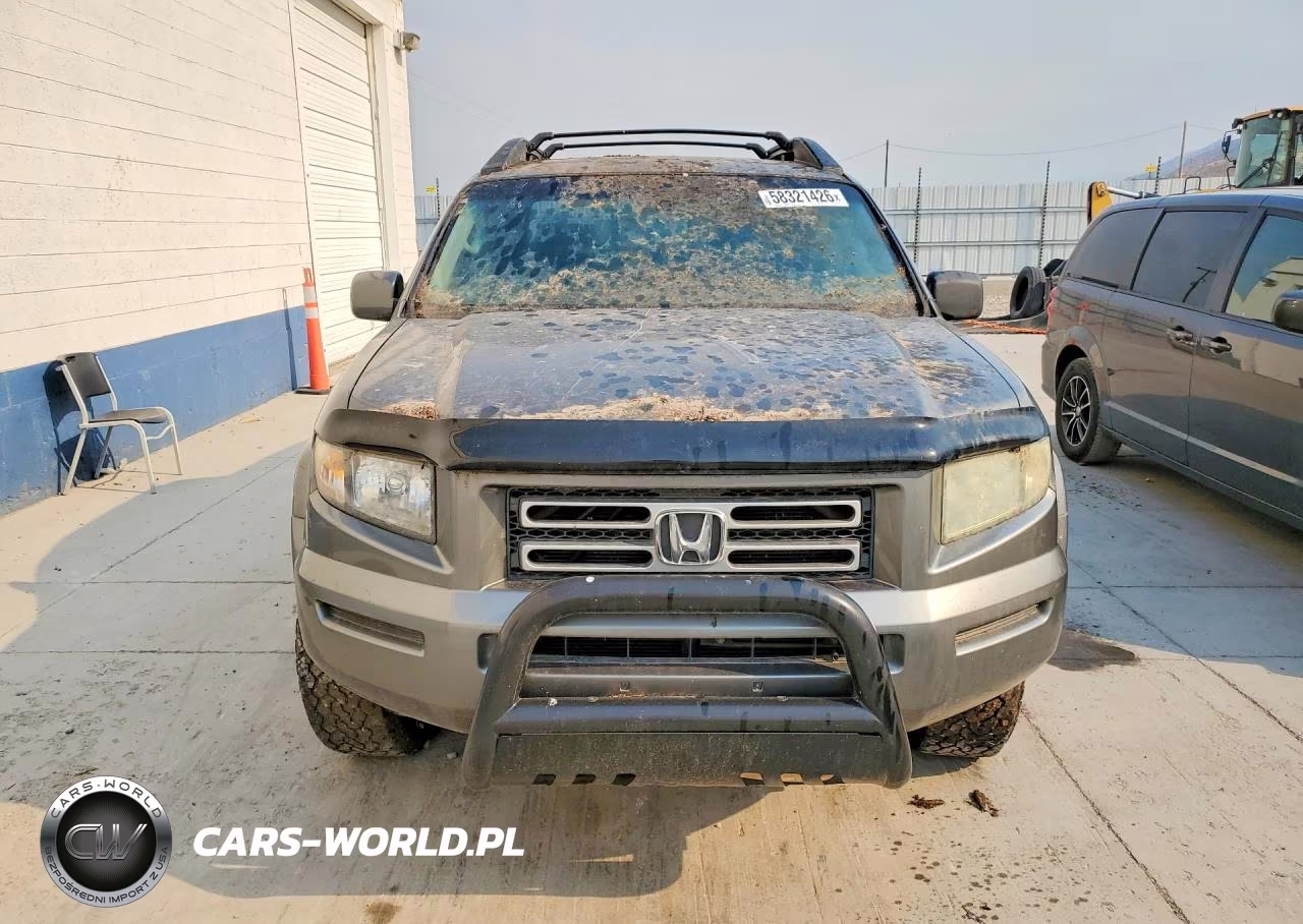 2007 Honda Ridgeline Rtl VIN:2HJYK16597H503324 - 5