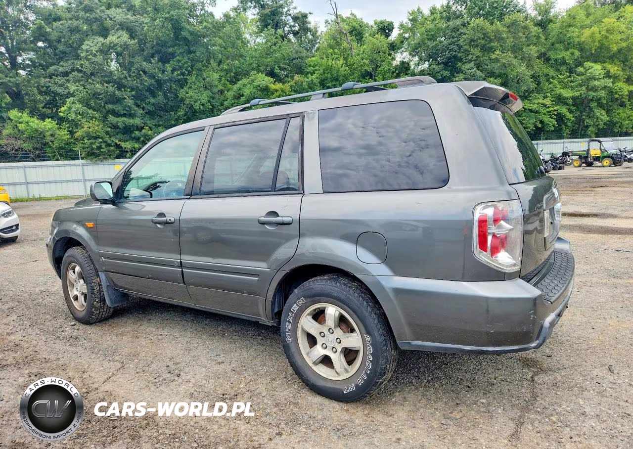 2007 Honda Pilot Exl VIN:2HKYF18567H527321 - 2