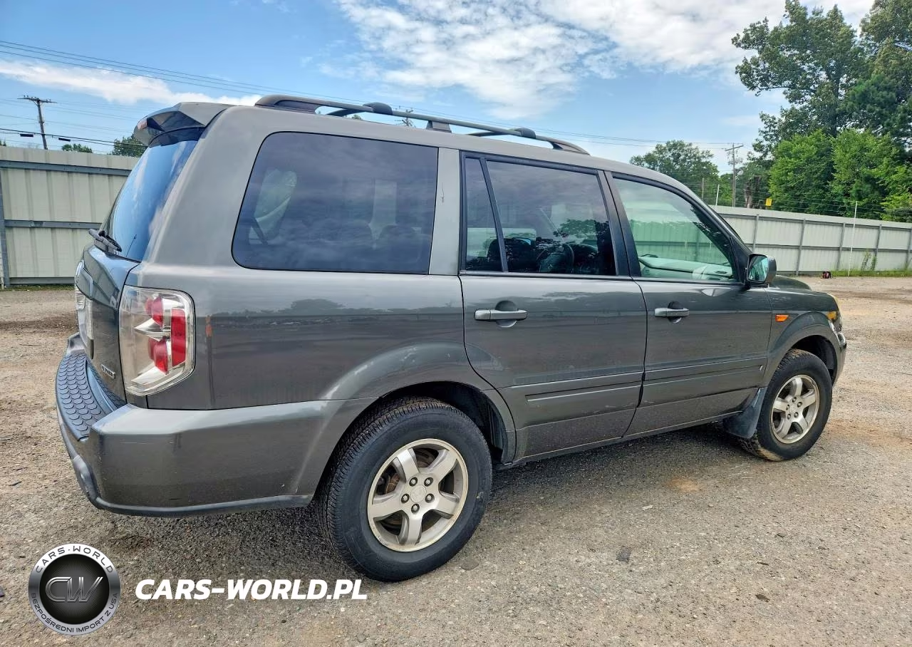 2007 Honda Pilot Exl VIN:2HKYF18567H527321 - 3