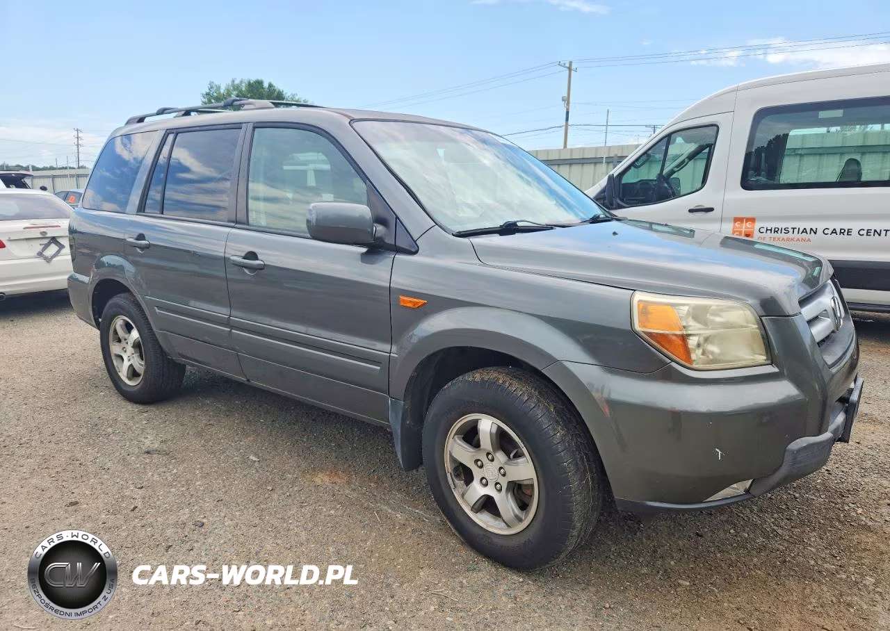 2007 Honda Pilot Exl VIN:2HKYF18567H527321 - 4