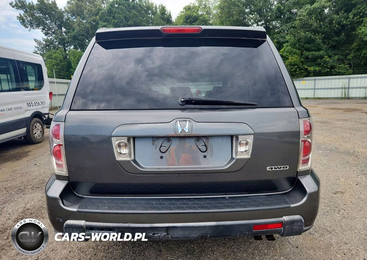 2007 Honda Pilot Exl VIN:2HKYF18567H527321 - 6